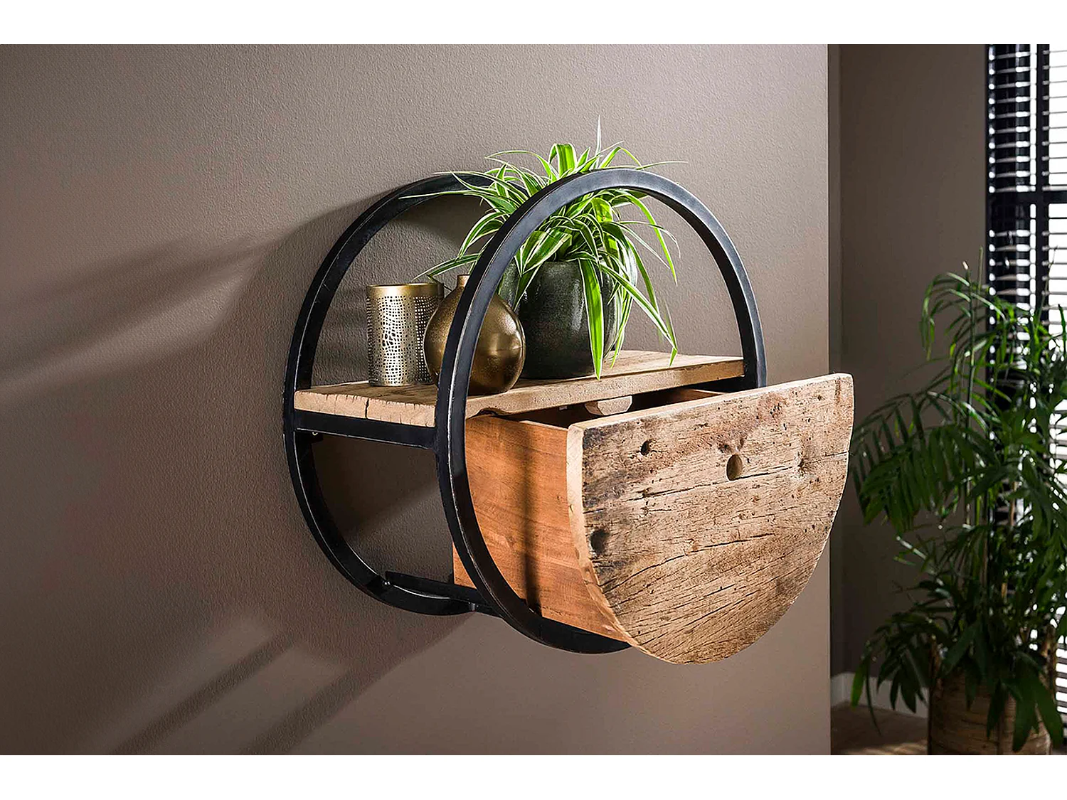 Estantería de pared - Madera Madera - RADEL