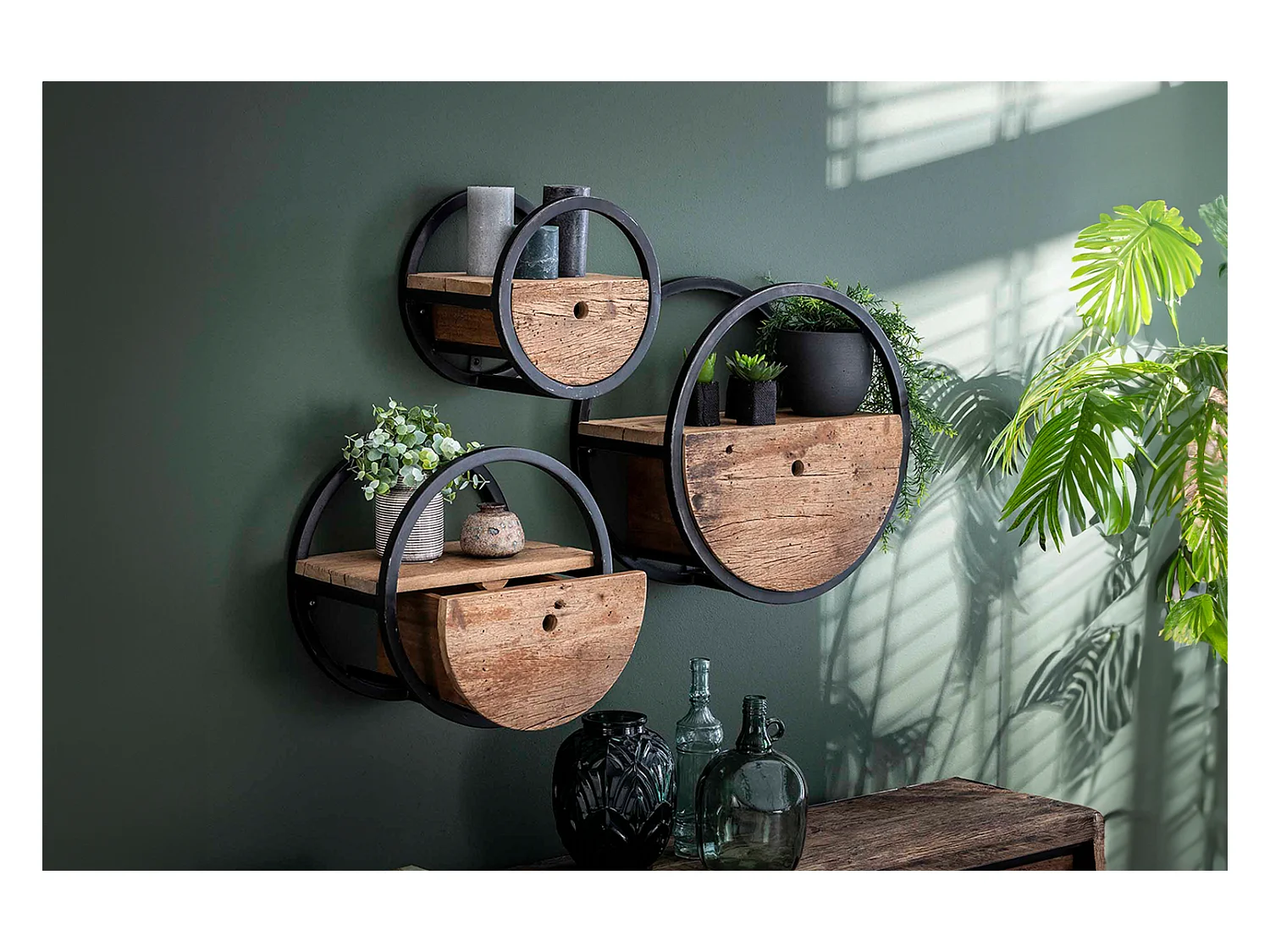 Estantería de pared - Madera Madera - RADEL