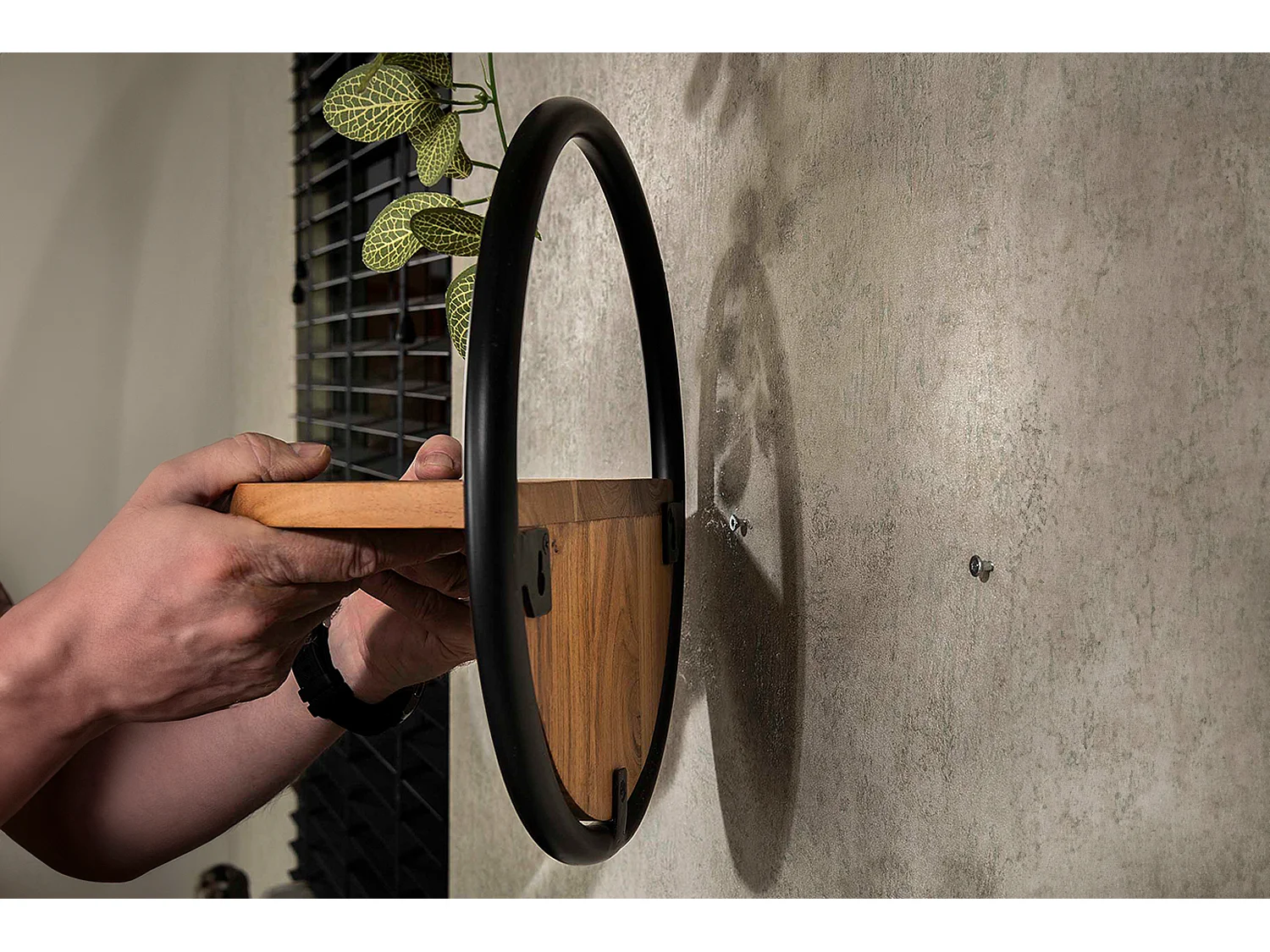 Étagère murale Set - Bois Bois - RUWY