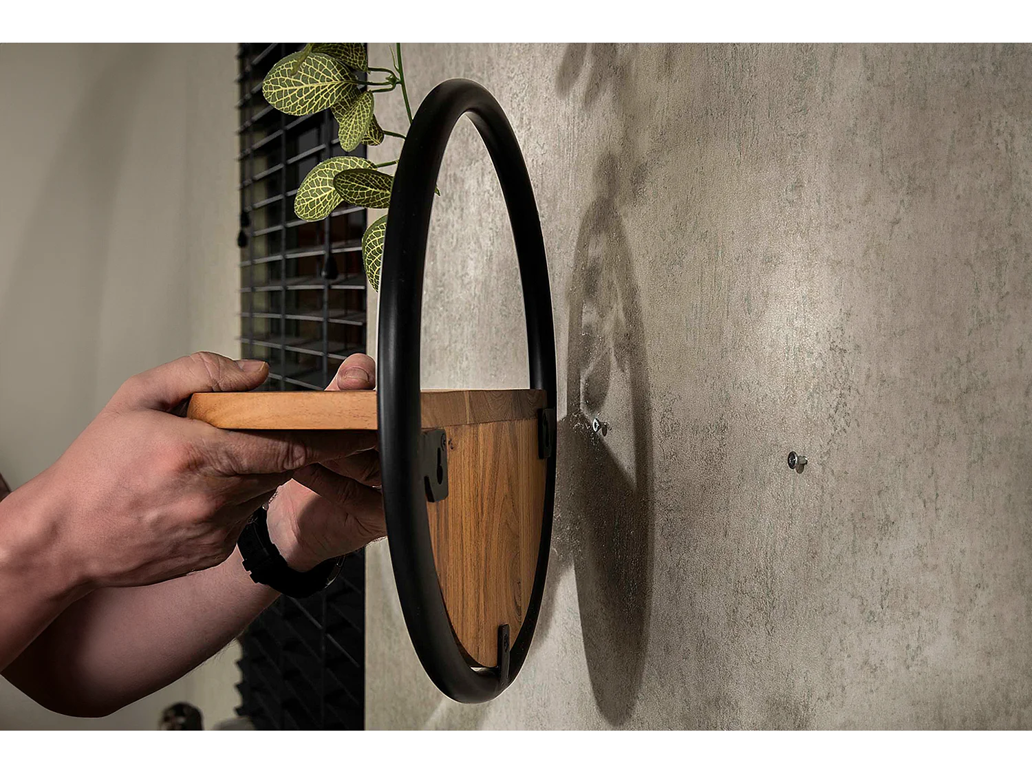 Étagère murale Set - Bois Bois - RUWY