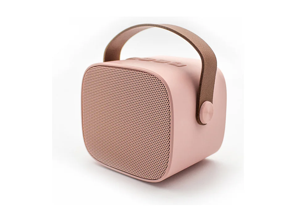 Enceinte Karaoké sans fil rechargeable Rose  Lalarma
