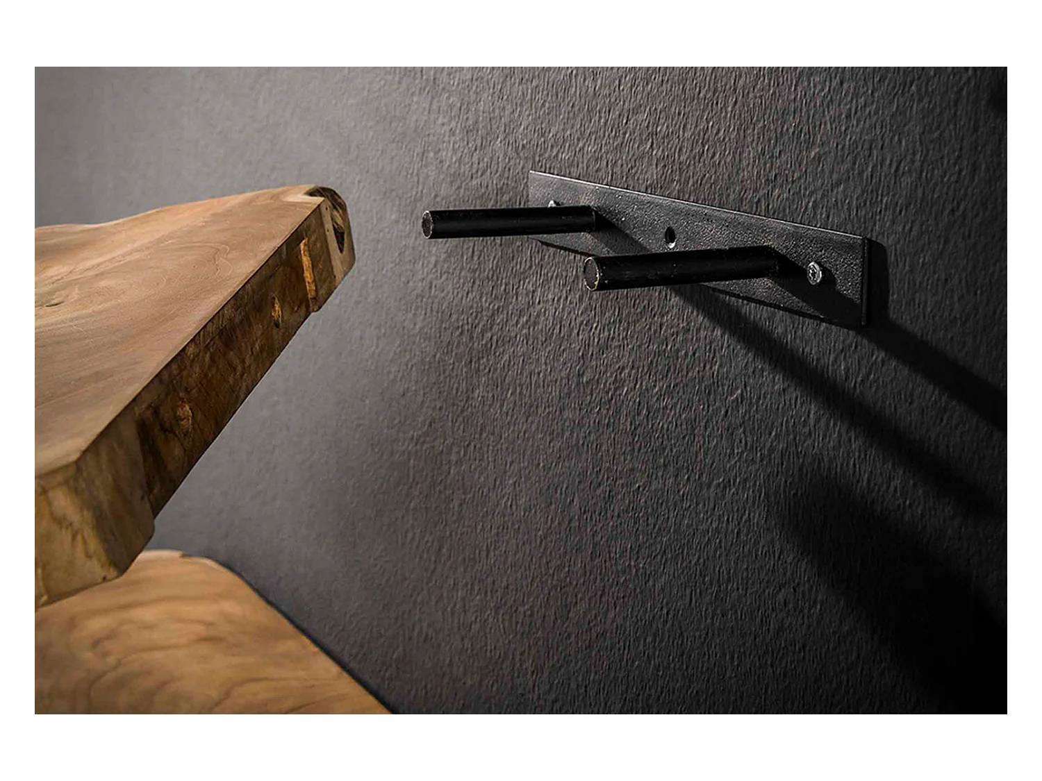 Wandregal Set - Holz Holz - KURA 