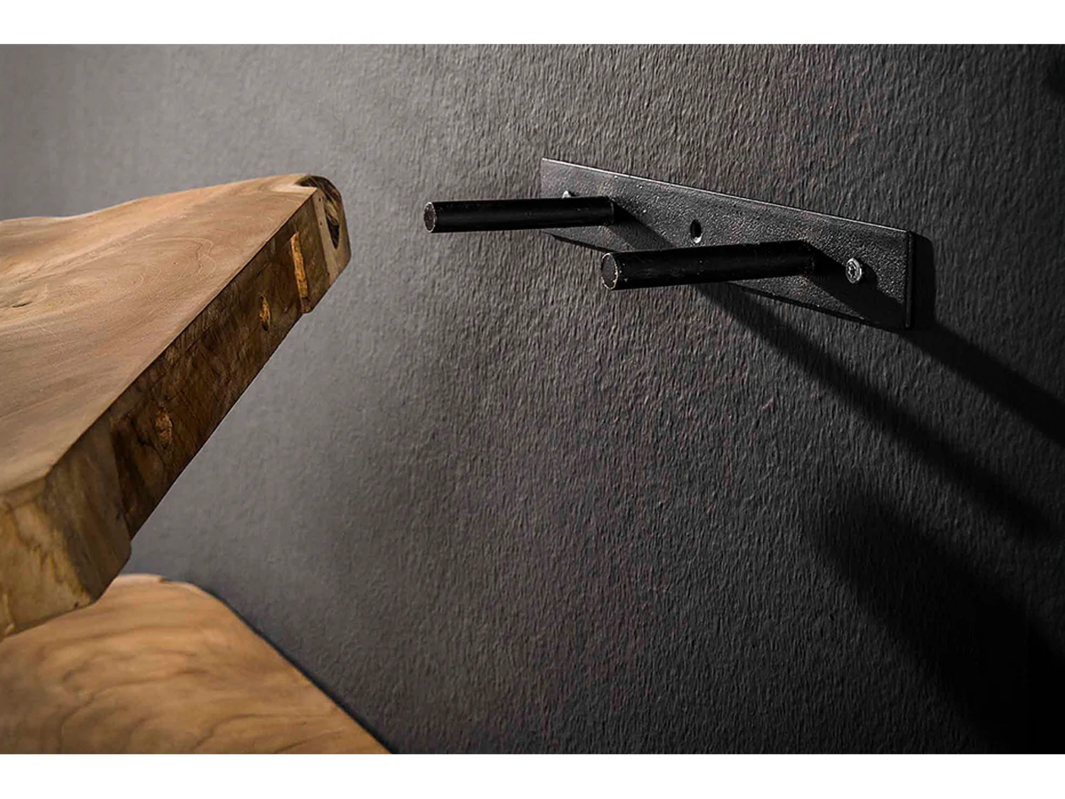 Étagère murale Set - Bois Bois - KURA 