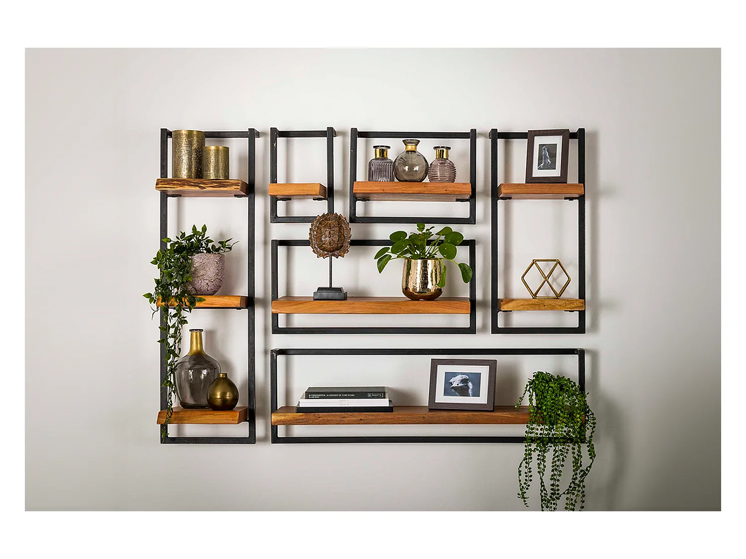 Wandregal - Holz Holz - ERGEA 