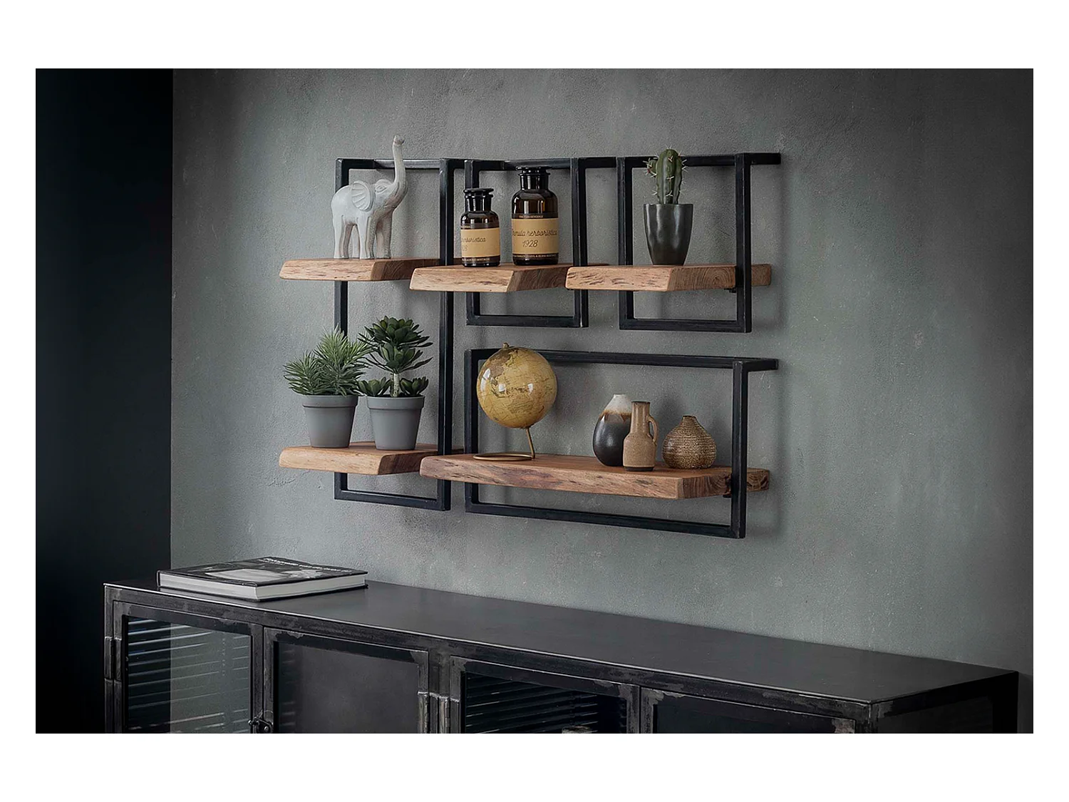 Wandregal - Holz Holz - ERGEA 