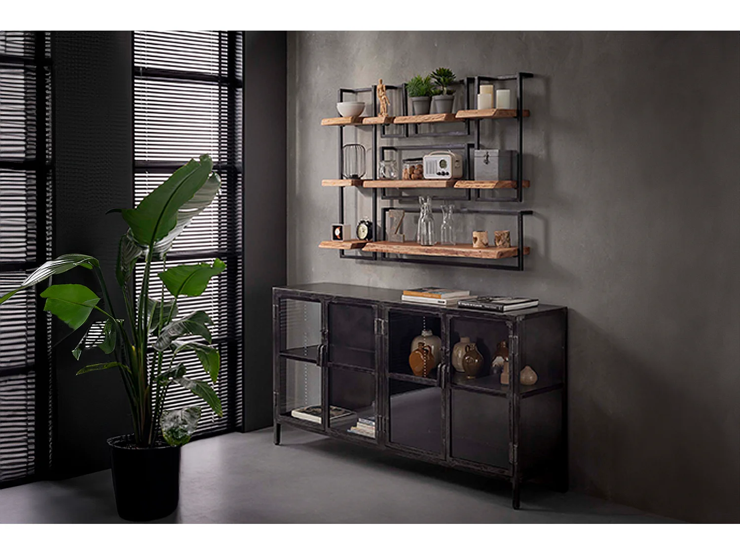 Wandregal - Holz Holz - ERGEA 