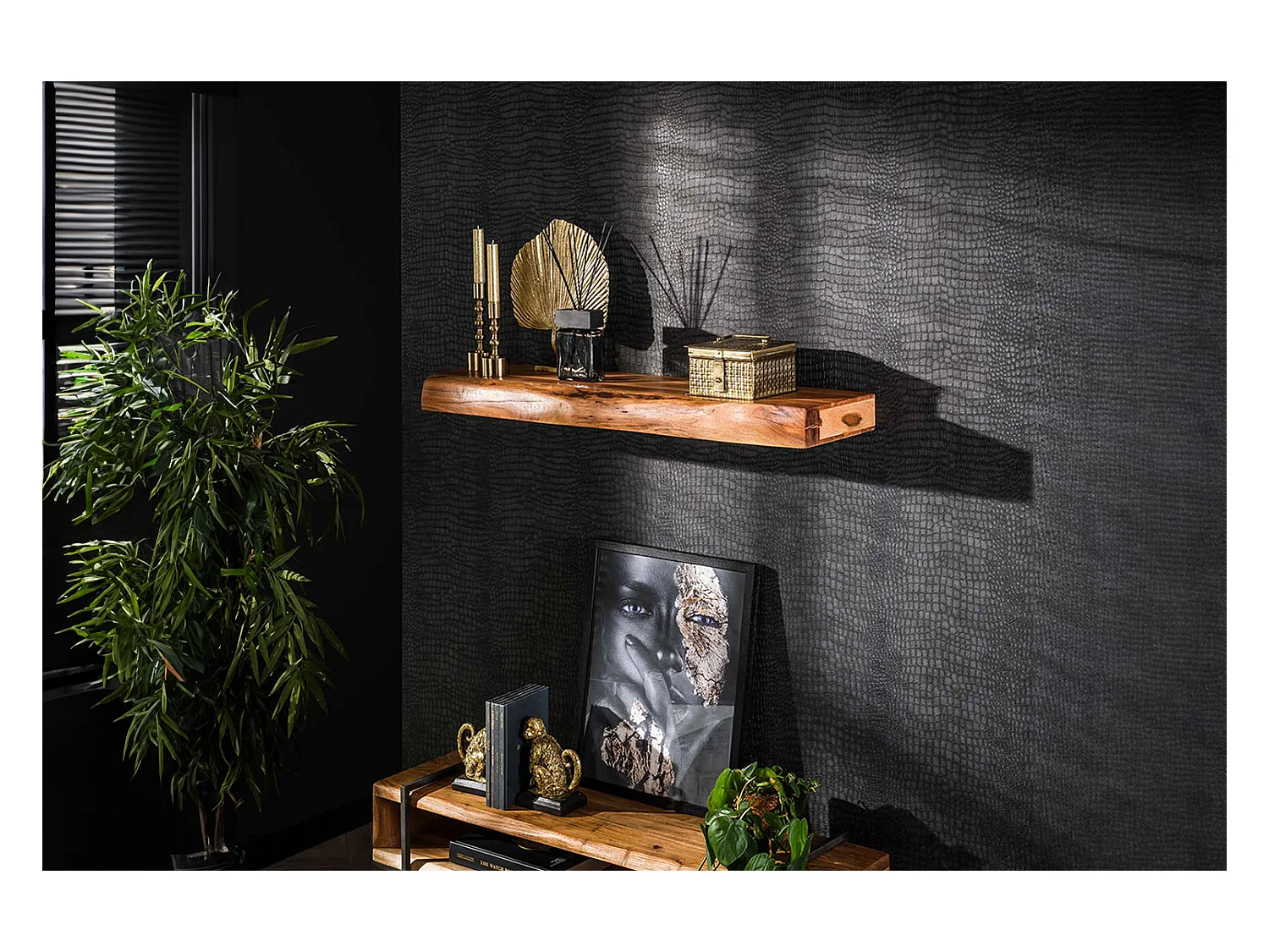 Wandregal - Holz Holz - SESA