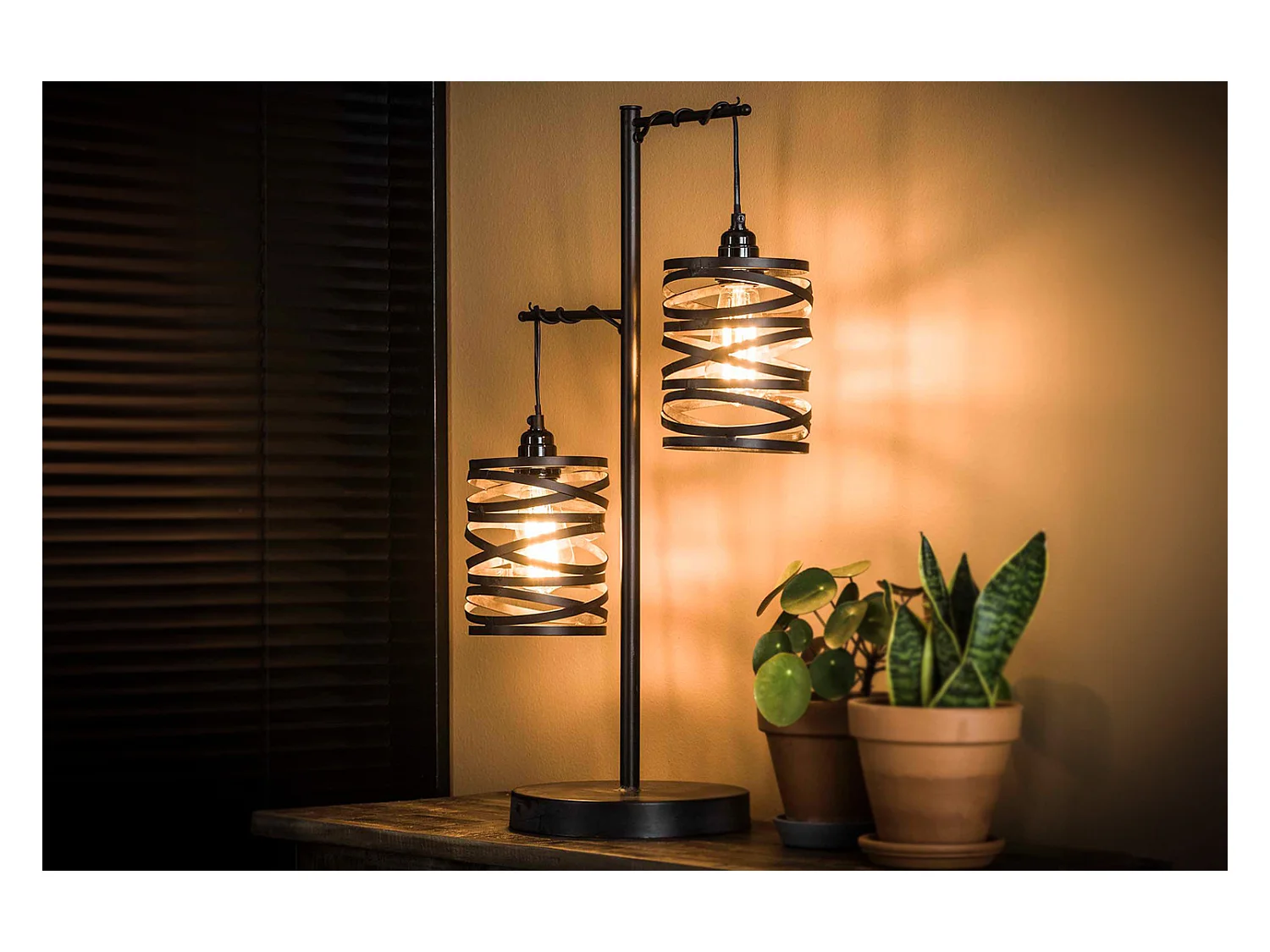 Lampes de table - Noir métal - ALMAS