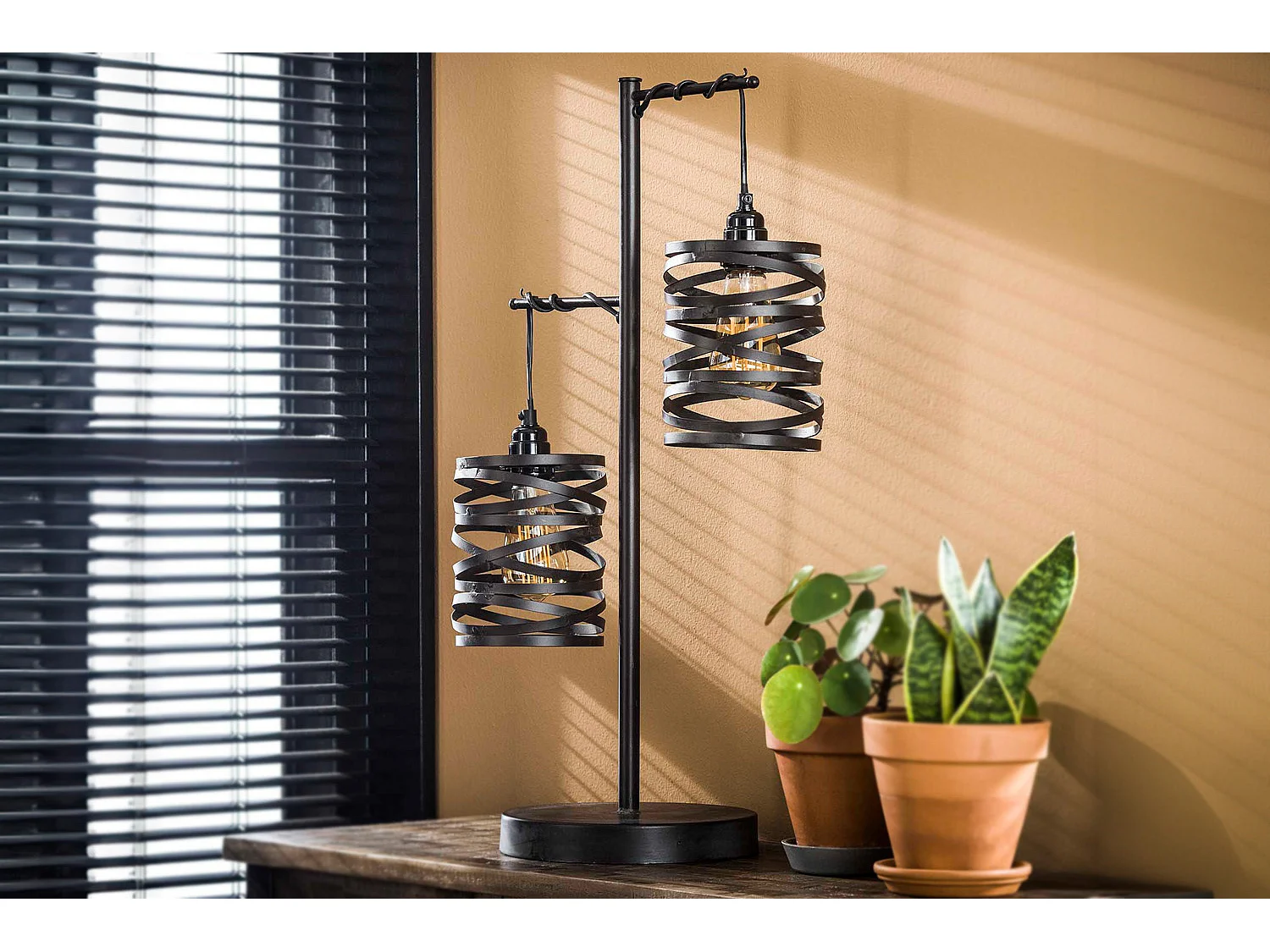 Lampes de table - Noir métal - ALMAS