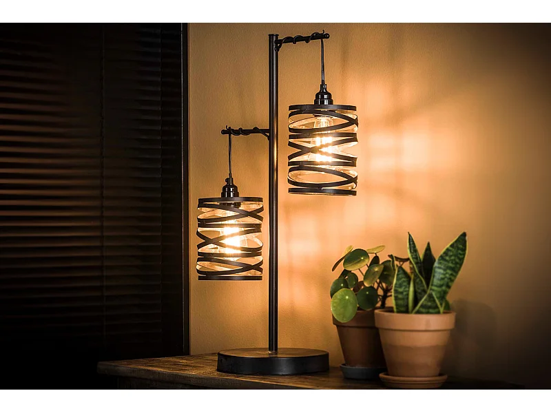 Lampes de table - Noir métal - ALMAS