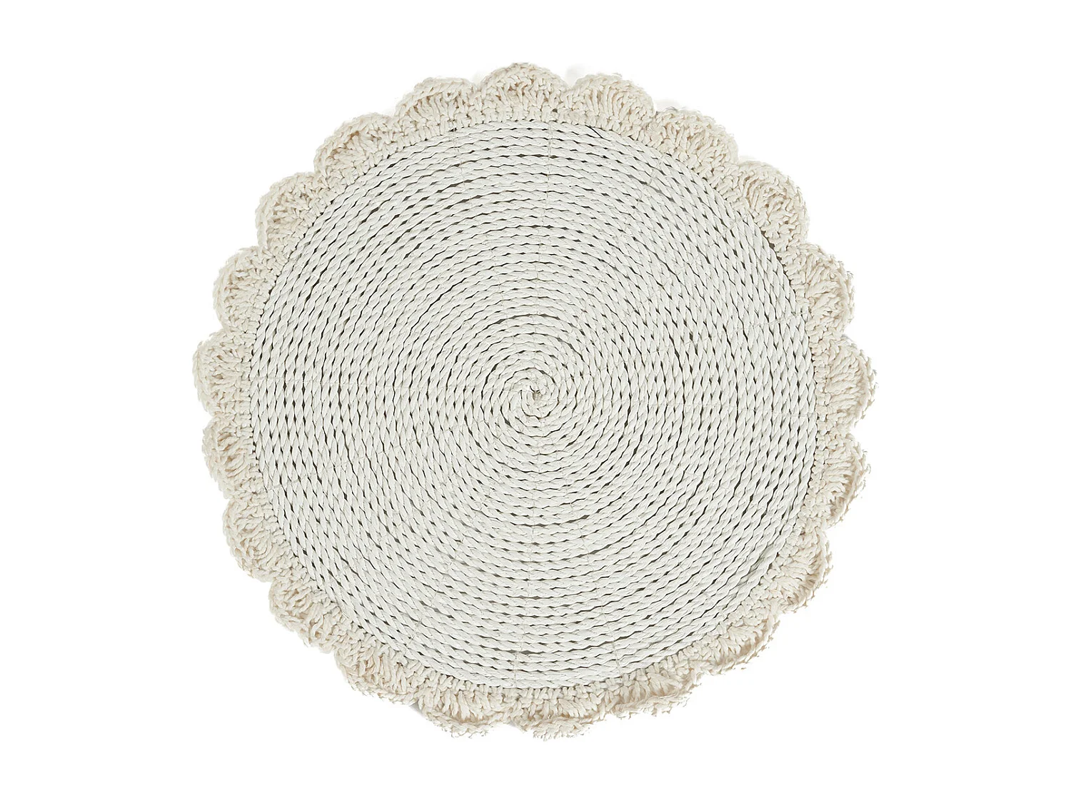 Le Set de Table Macrame Marriage - Naturel
