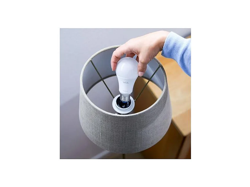 Ampoule LED Intelligente WiFi + Bluetooth E27 806 lm A60 Dimmable WIZ 8W 2700K Blanc chaud