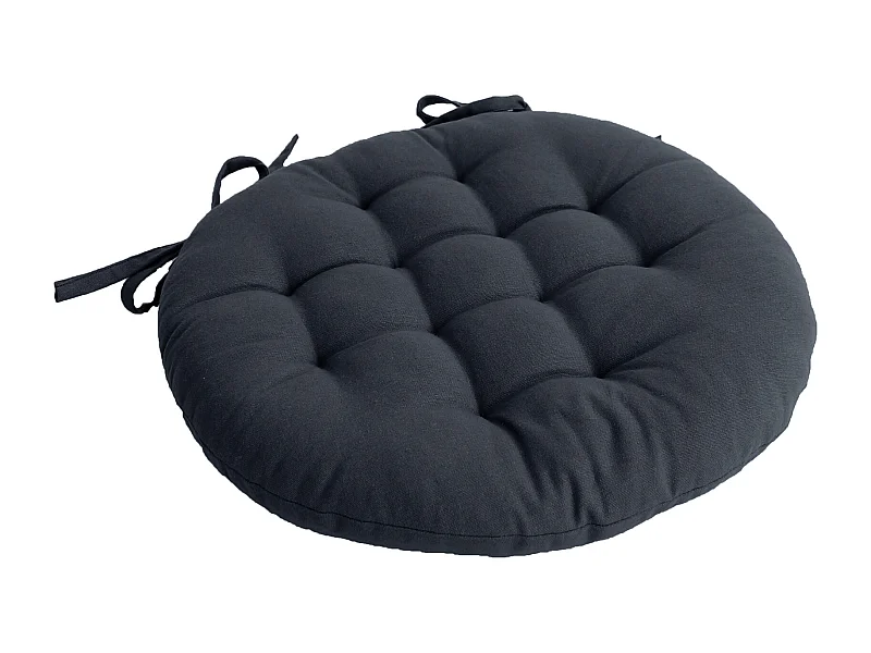 Almohadilla de silla acolchada y redonda 38 x 38 cm
