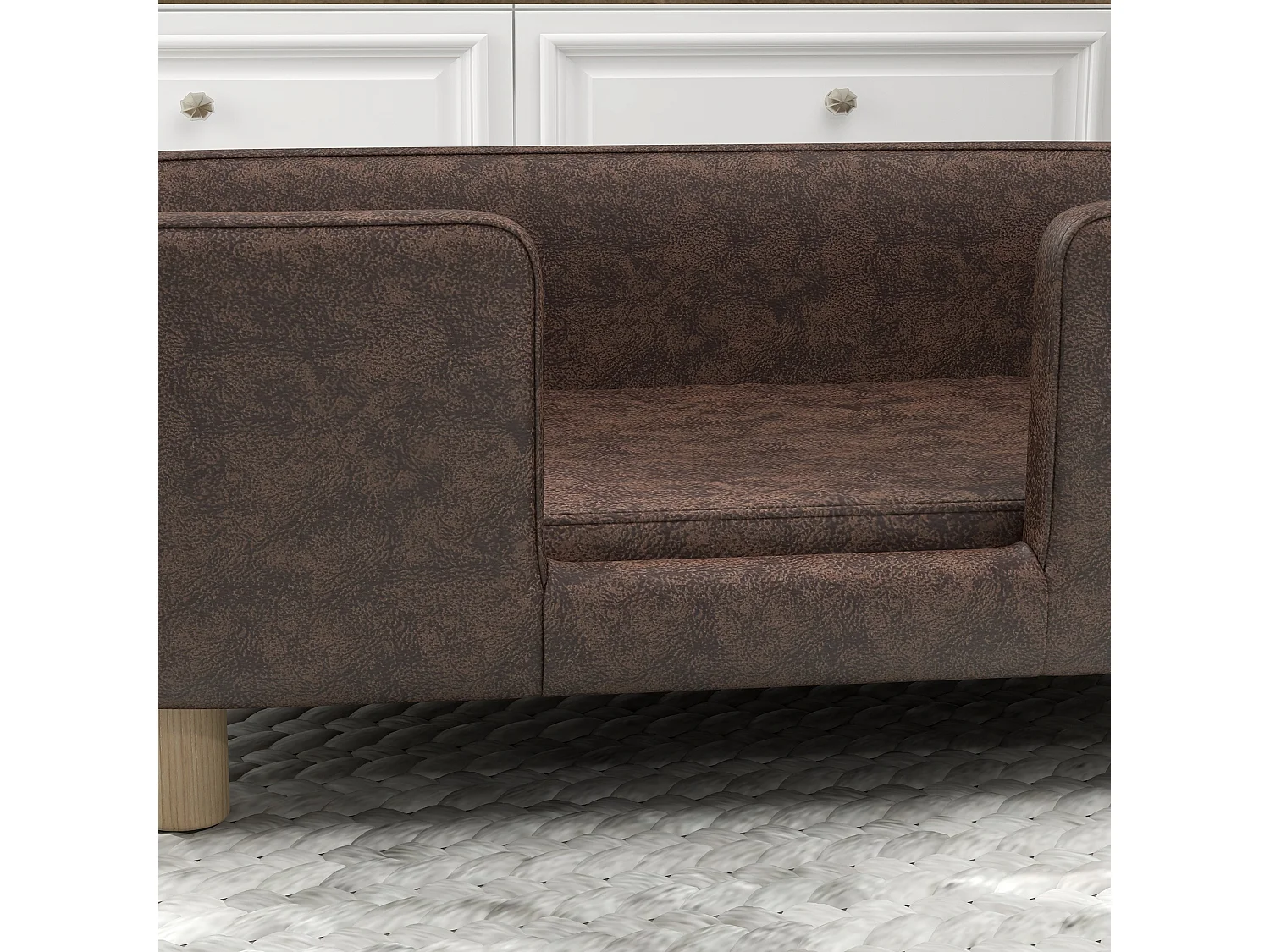 Divanetto per animali cuscino imbottito rimovibile cane di taglia media piccola