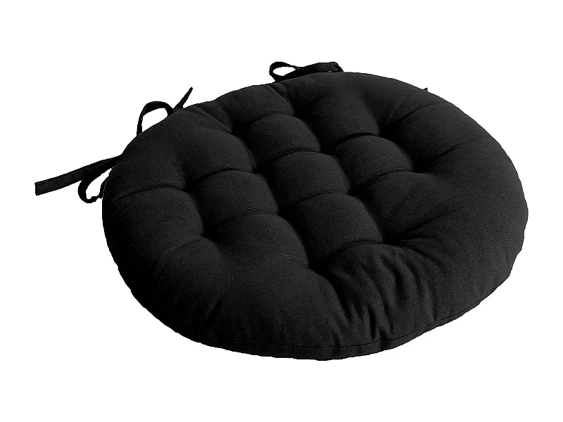 Almohadilla de silla acolchada y redonda 38 x 38 cm