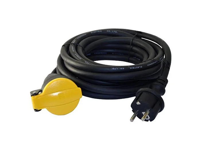 Verlängerungskabel 5m 3x1,5mm HO7 I-Watts mit Klappdeckel - Maximale Leistung 3680W - NF-zugelassen - Kindersicherung - IP44