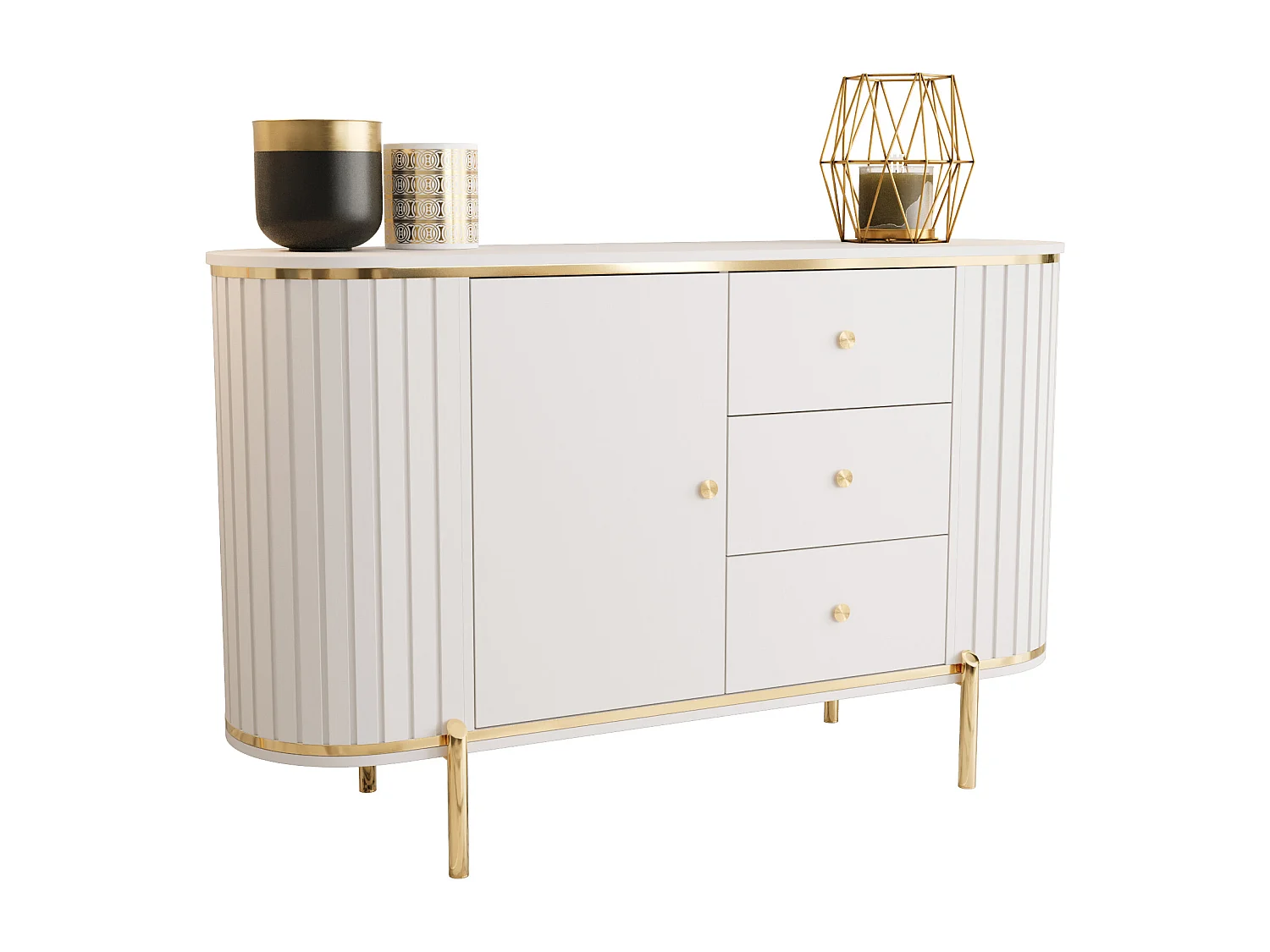 Commode New York 86,5/151/40 (blanc)