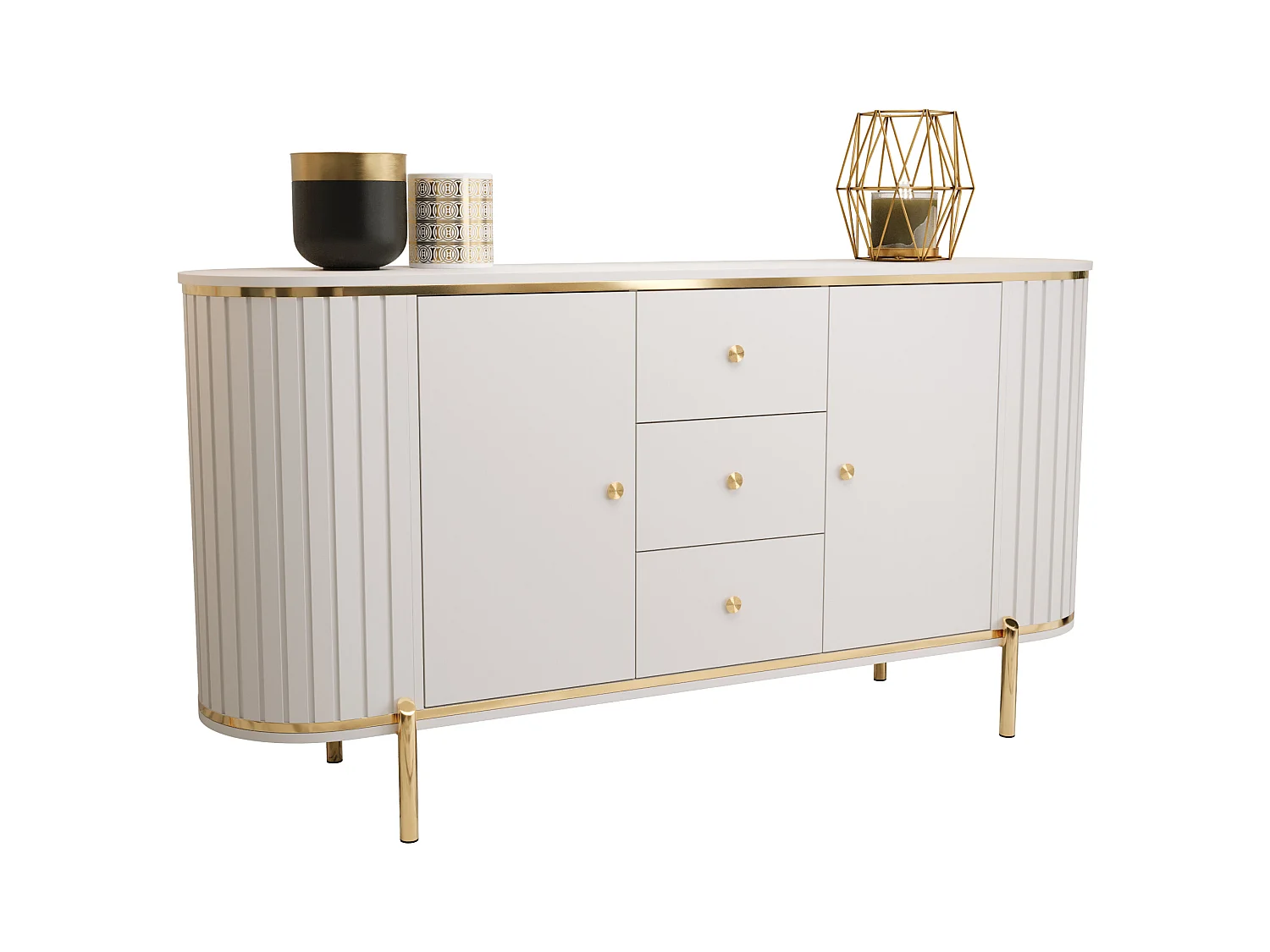 Commode New York 86,5/181/40 (blanc)