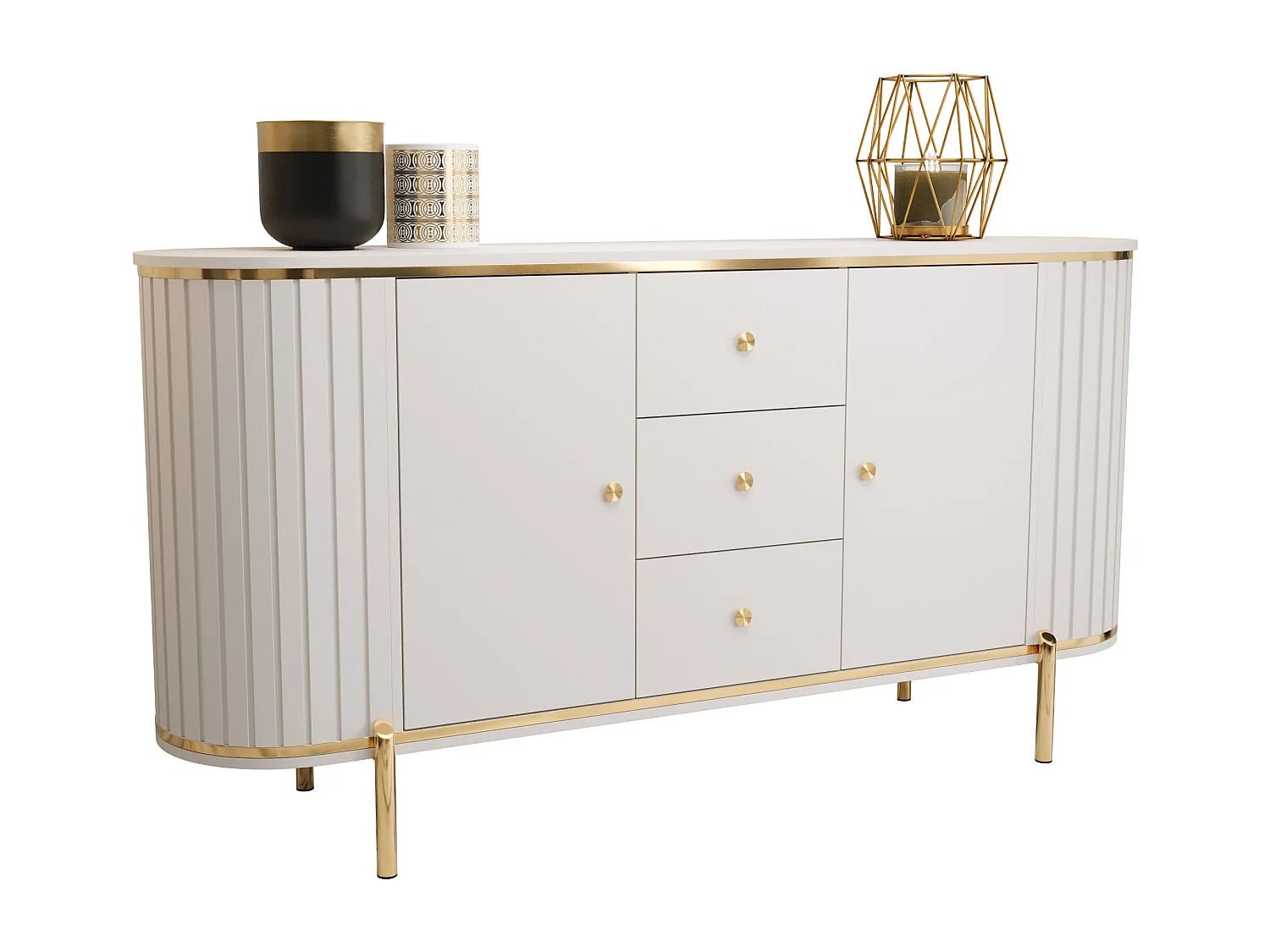 Commode New York 86,5/181/40 (blanc)