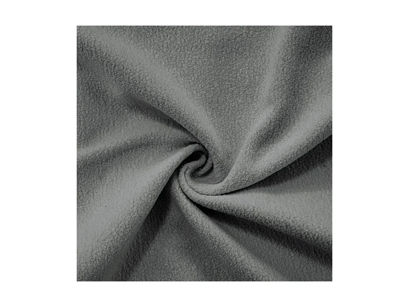 Ecksofa 2-Sitzer aus Chenille-Stoff, mit 4 Kissen, abnehmbarer Hocker, DIY-Kombination, 220x145x81cm, Grau