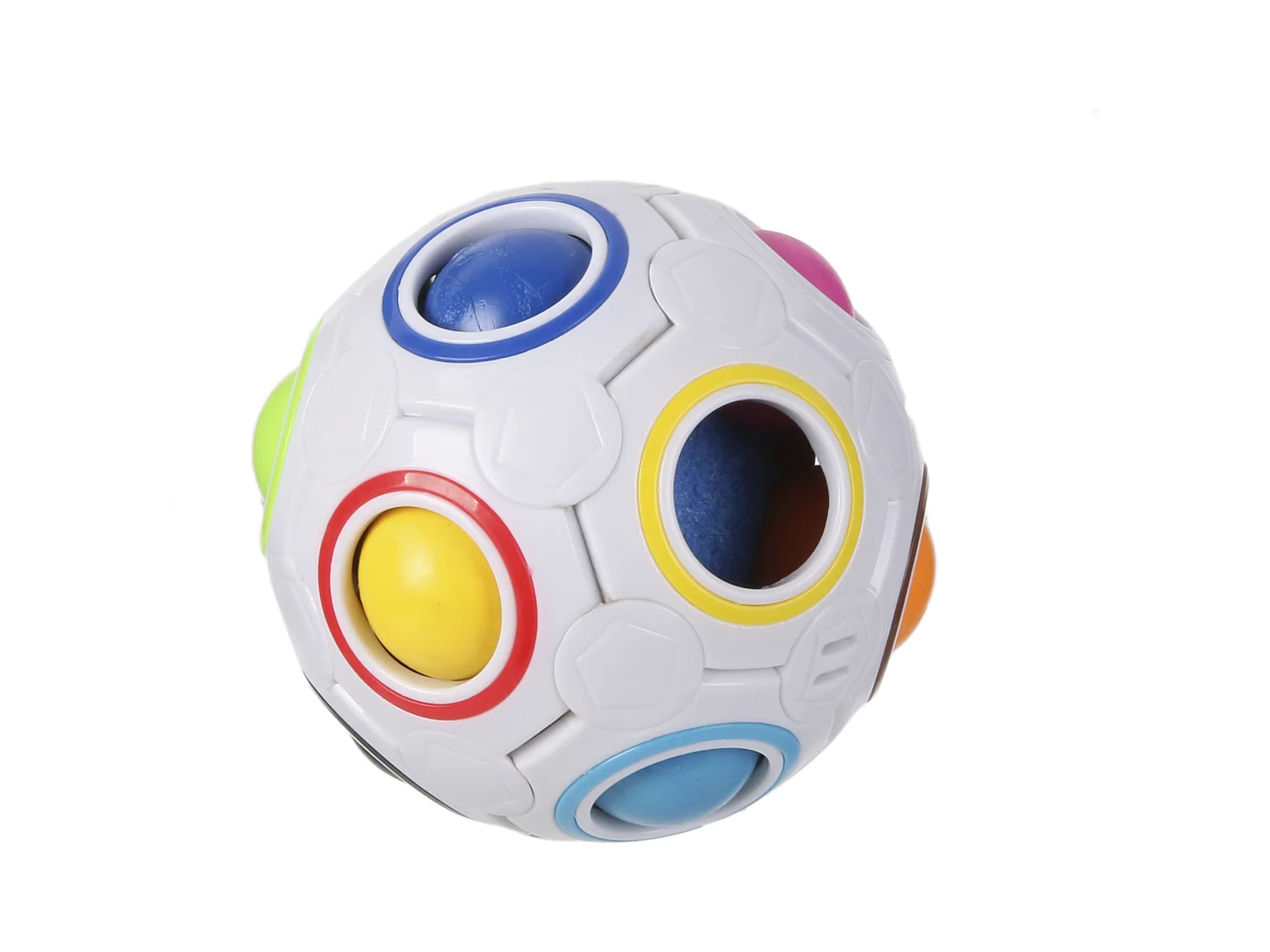 Boule Magique Couleurs M12 7x7x7 cm en Plastique