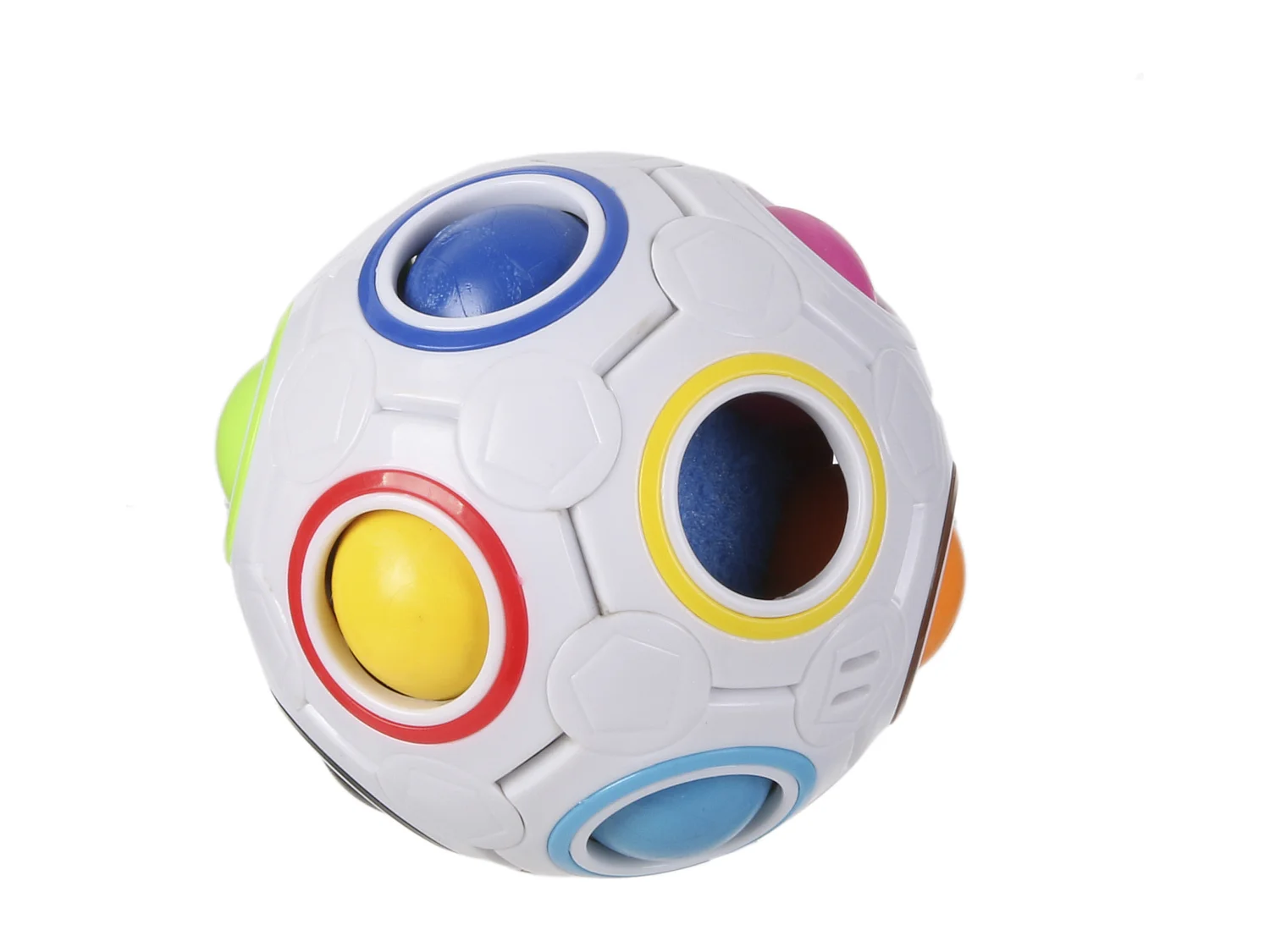 Boule Magique Couleurs M12 7x7x7 cm en Plastique