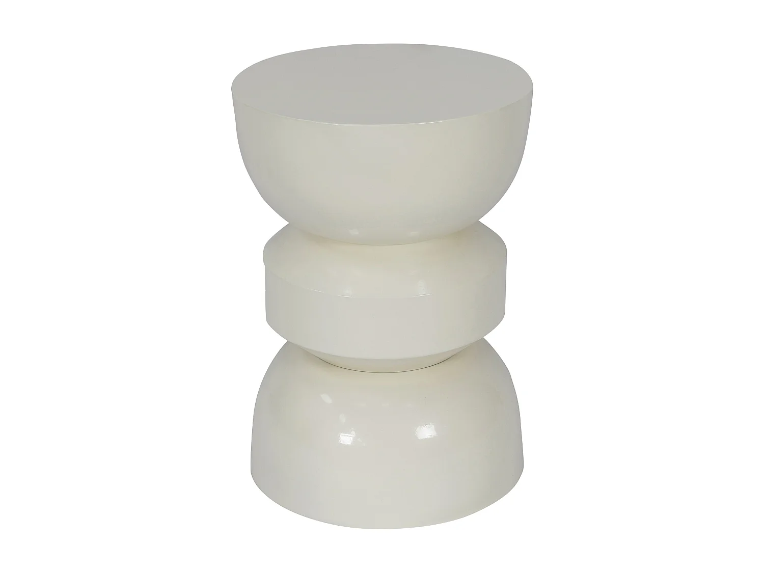 Tavolino da giardino in metallo Bianco - TOQO di MYLIA