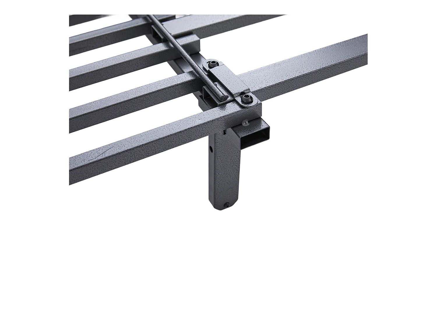 Canapé 2 places avec 4 coussins - Canapé relaxation avec porte-gobelet et poches latérales - chenille gris