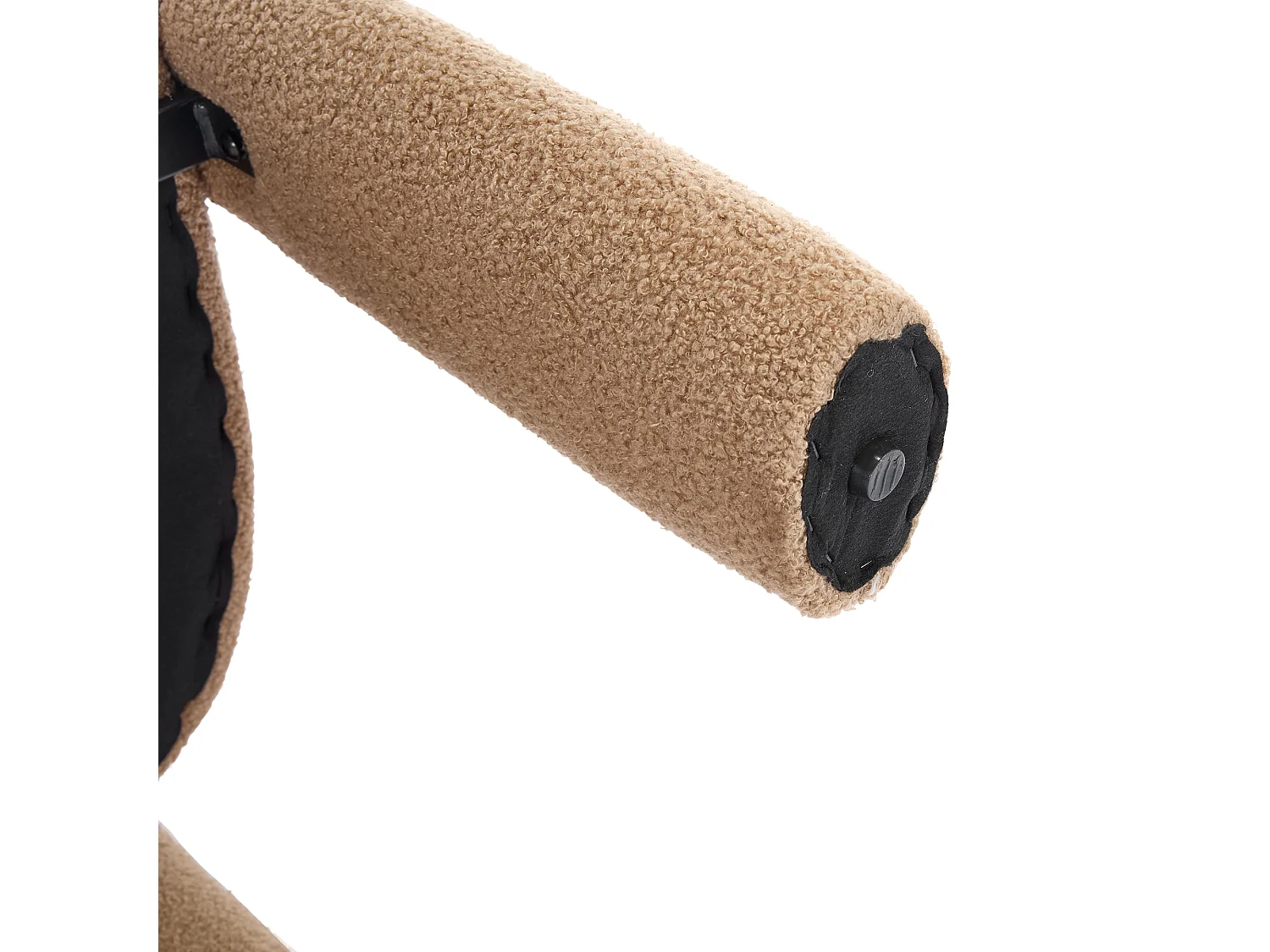 Lot de 2  fauteuils marron - Fauteuil droit avec dossier - peluche ours en peluche