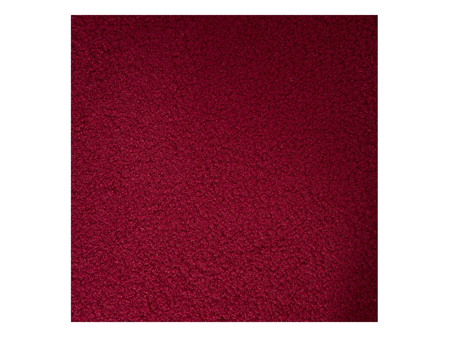 Lot de 2  fauteuils rouges - Fauteuil droit avec dossier - peluche ours en peluche