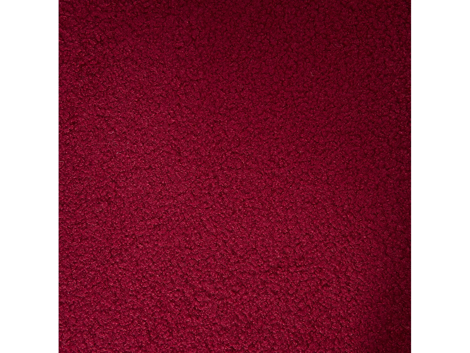 Lot de 2  fauteuils rouges - Fauteuil droit avec dossier - peluche ours en peluche