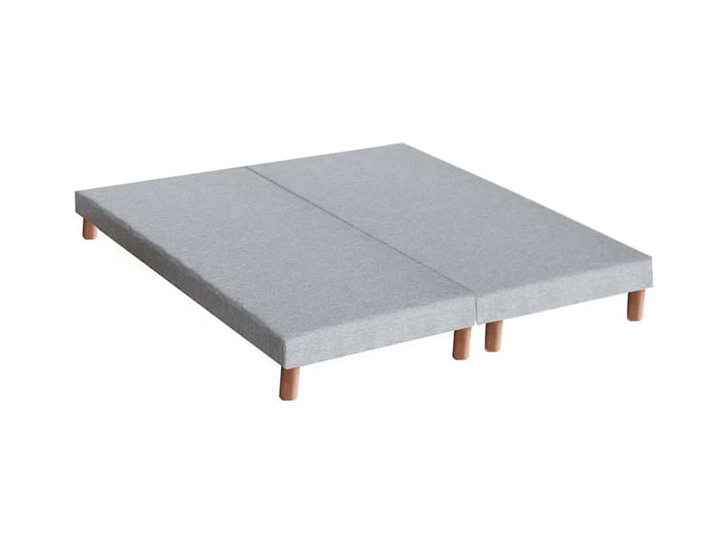 Ensemble matelas Ressort 7 zones + sommier + oreiller + couette - FABRICATION FRANCAISE Dimensions - 2x90 x 200 cm