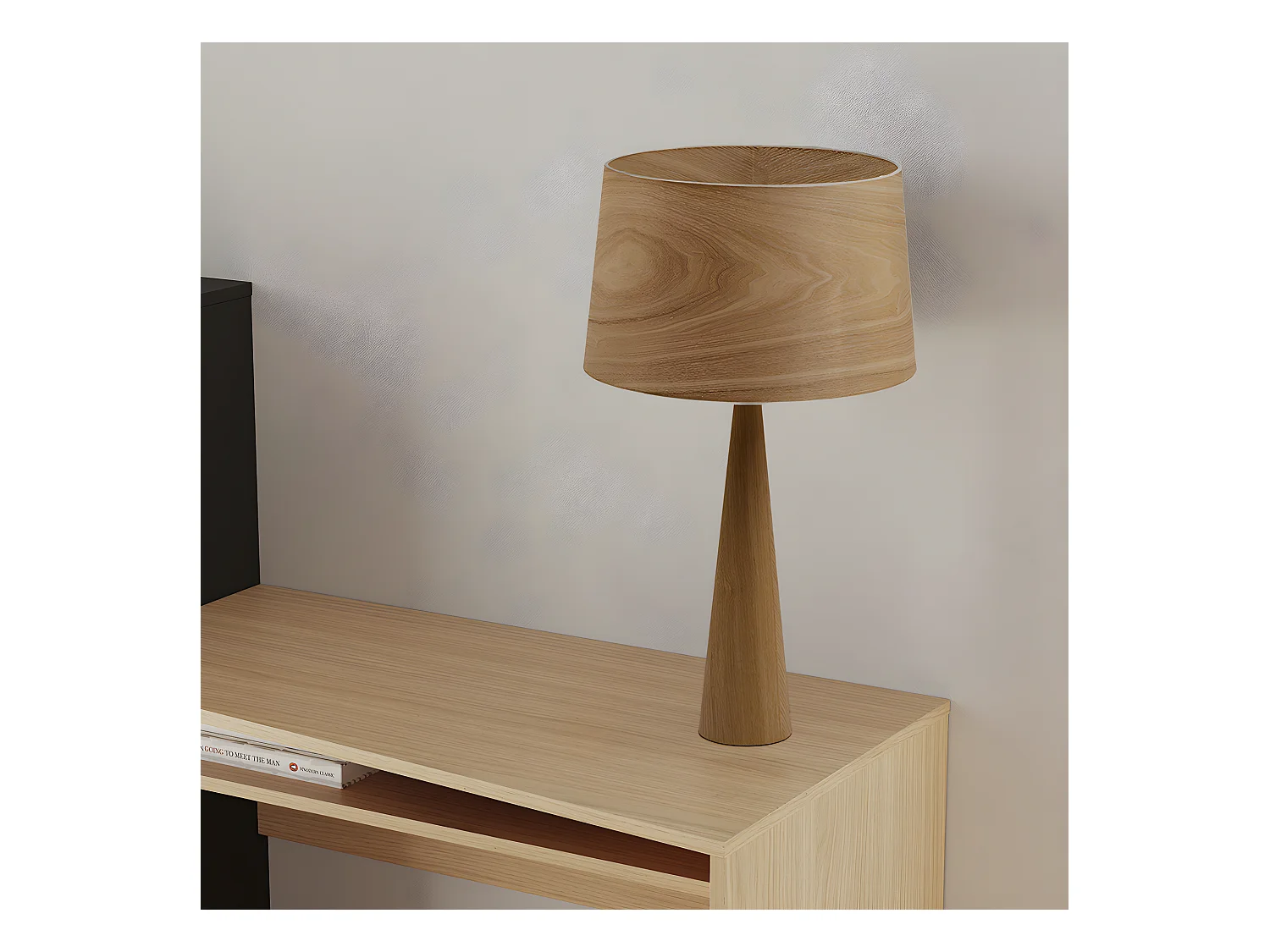 Lampe à poser TOTEM LT - bois naturel - TEMAHOME