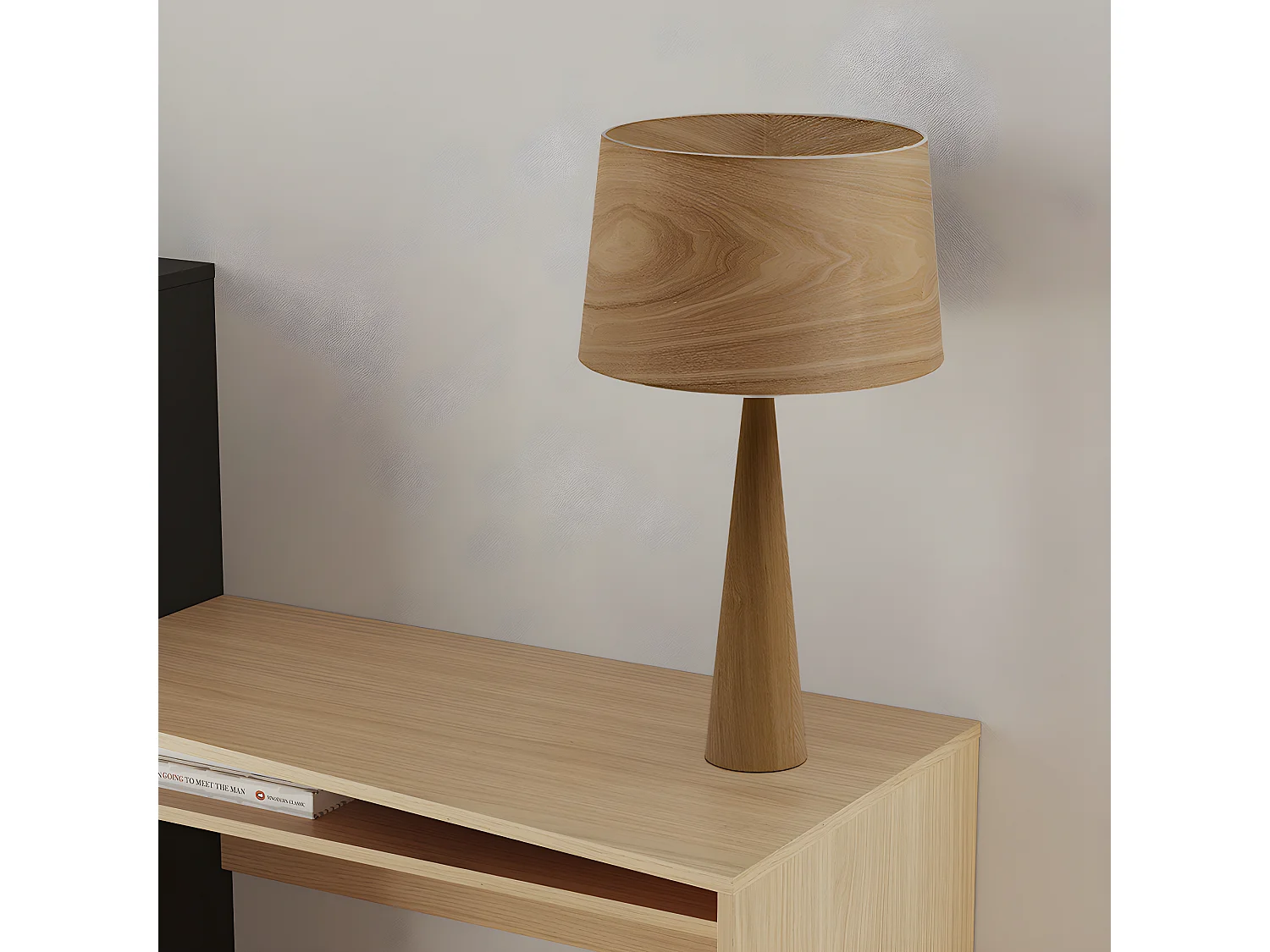 Lampe à poser TOTEM LT - bois naturel - TEMAHOME