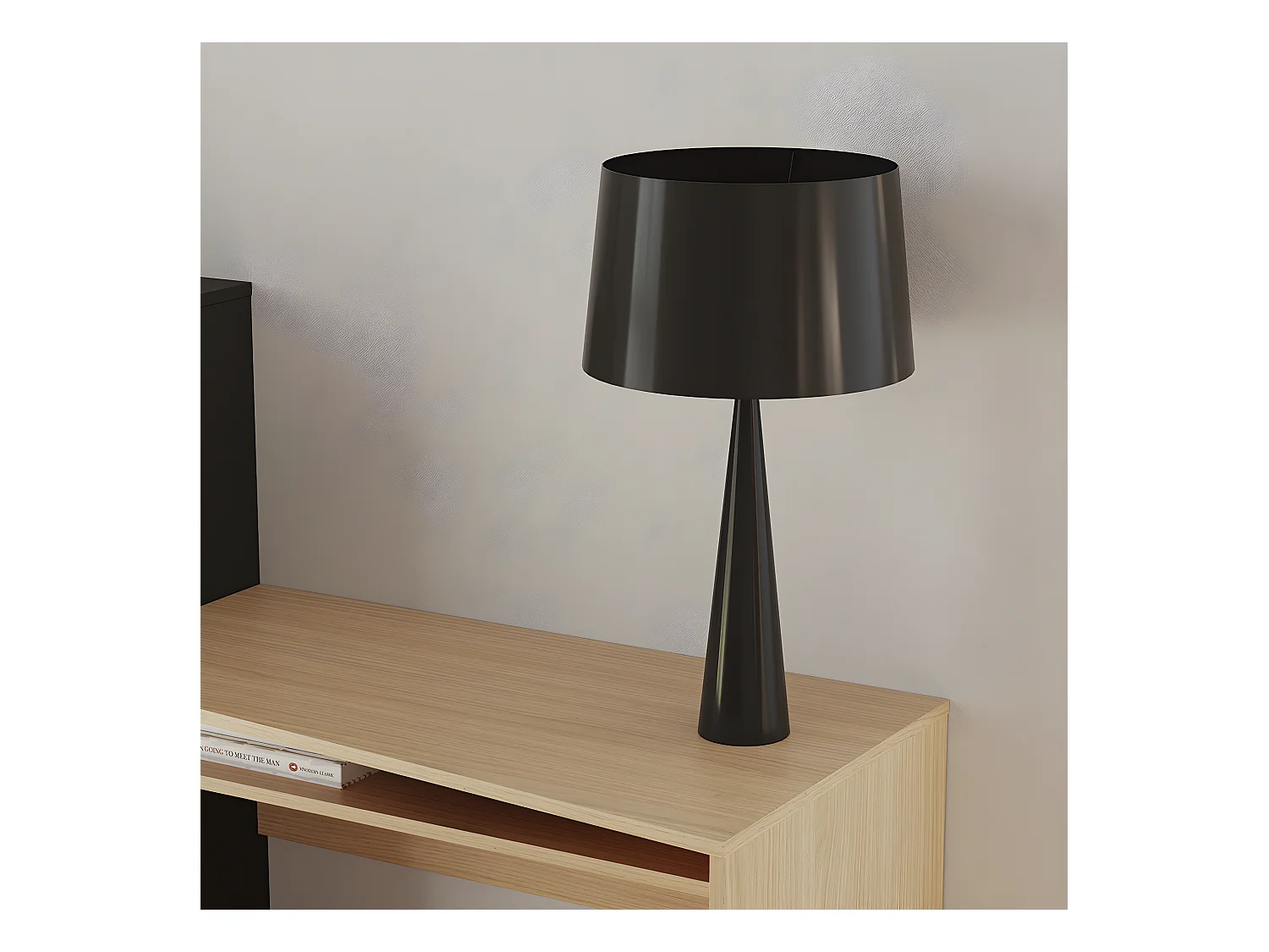 Lampe à poser TOTEM LT - noir - TEMAHOME