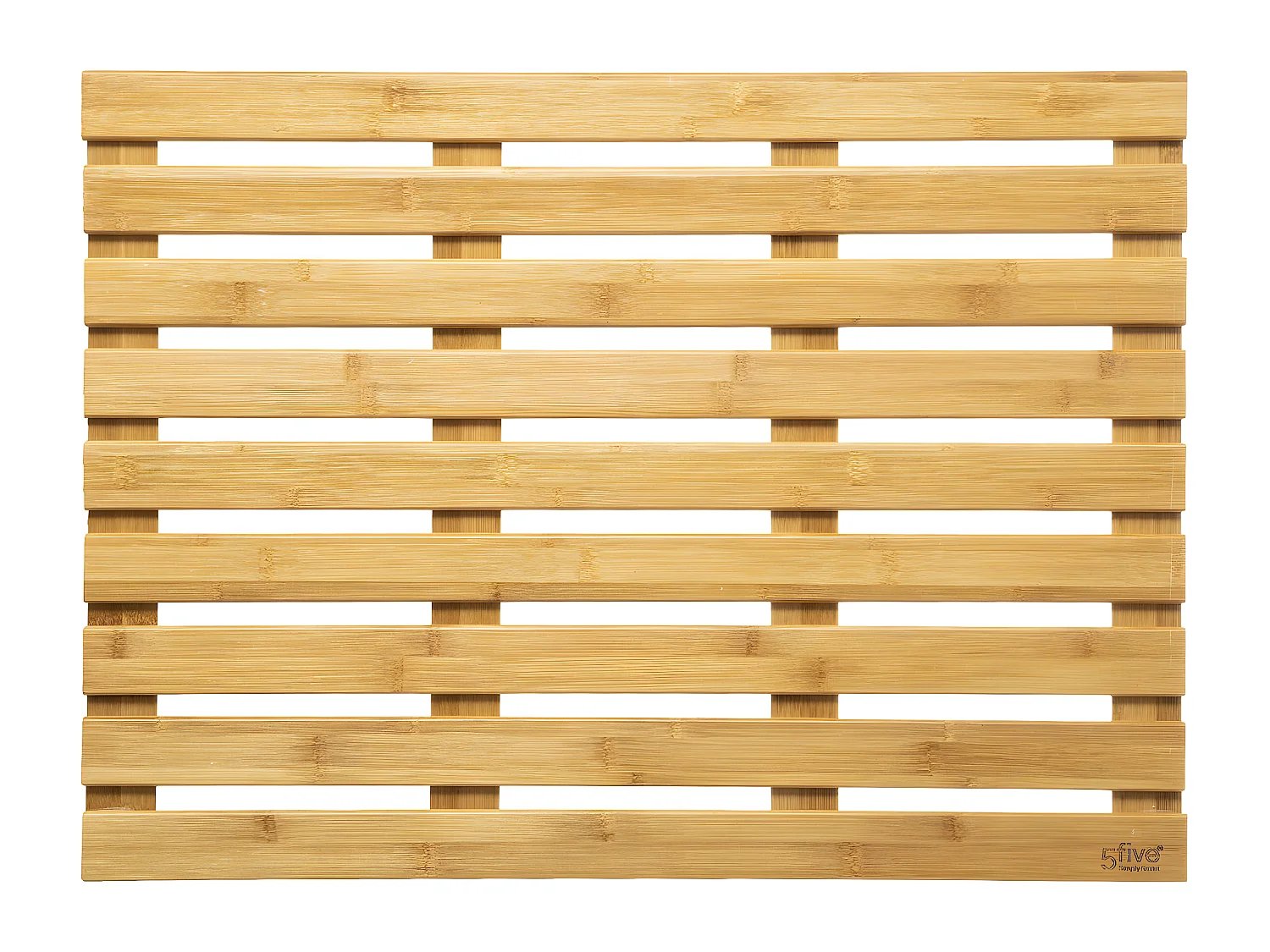 Caillebotis de bambú de 50x68 cm