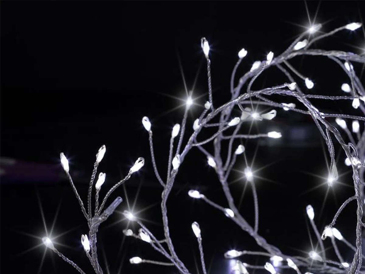 Guirlande lumineuse Boa 10 m 800 MicroLED Blanc froid 8 Jeux de lumière