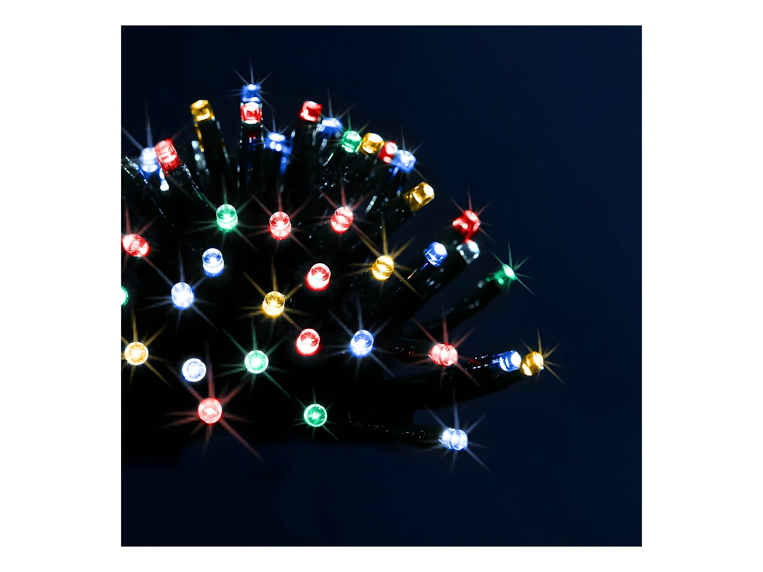 Guirlande lumineuse Extérieur programmable 7 mètres 96 LED Multicolore