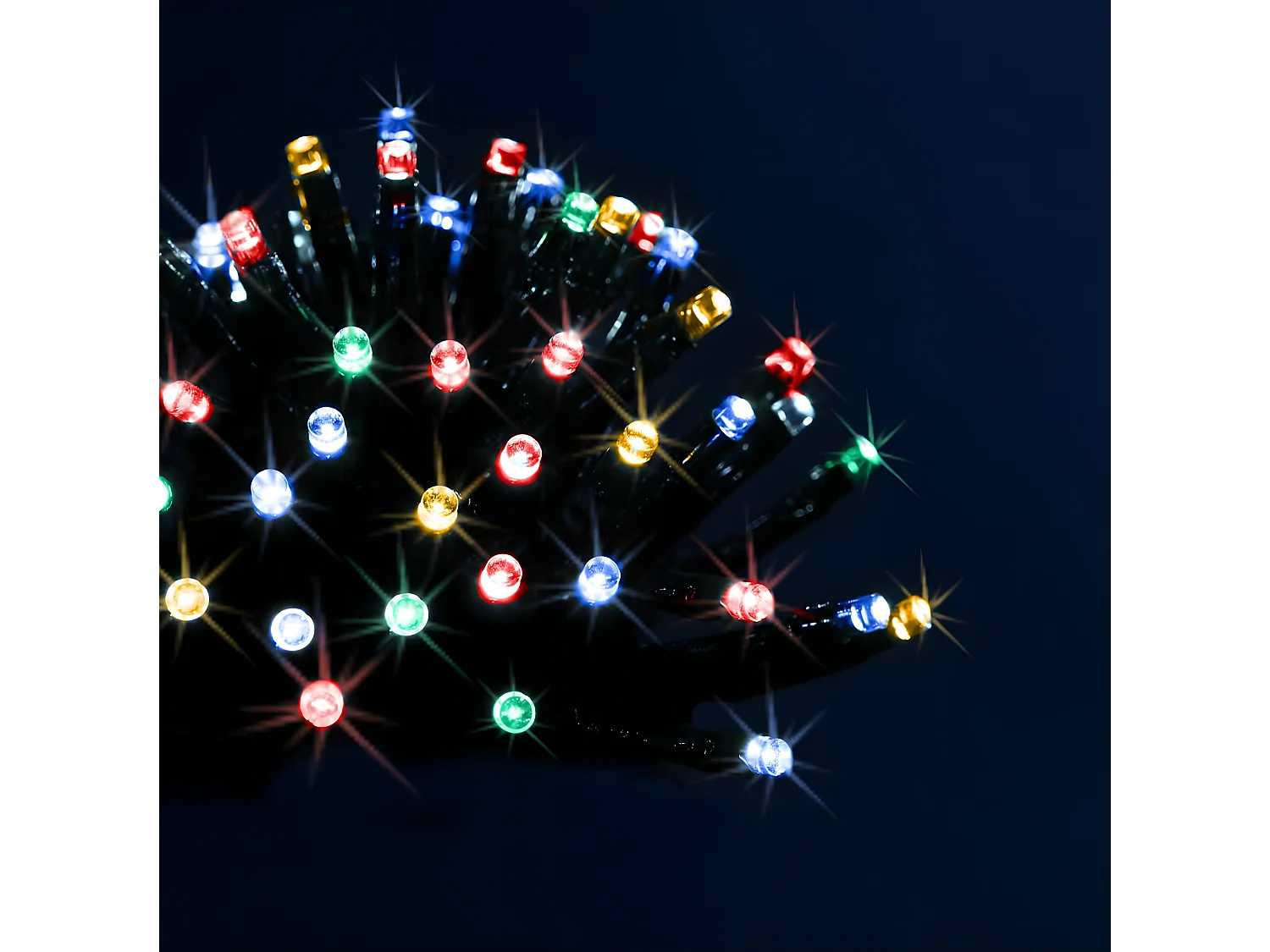 Guirlande lumineuse Extérieur programmable 7 mètres 96 LED Multicolore