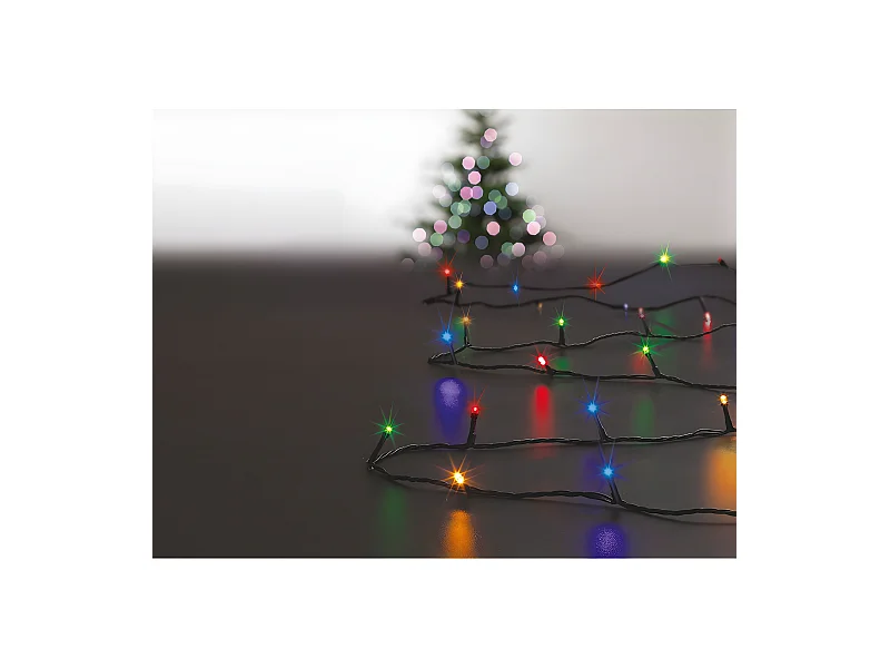Guirlande lumineuse Extérieur programmable 7 mètres 96 LED Multicolore