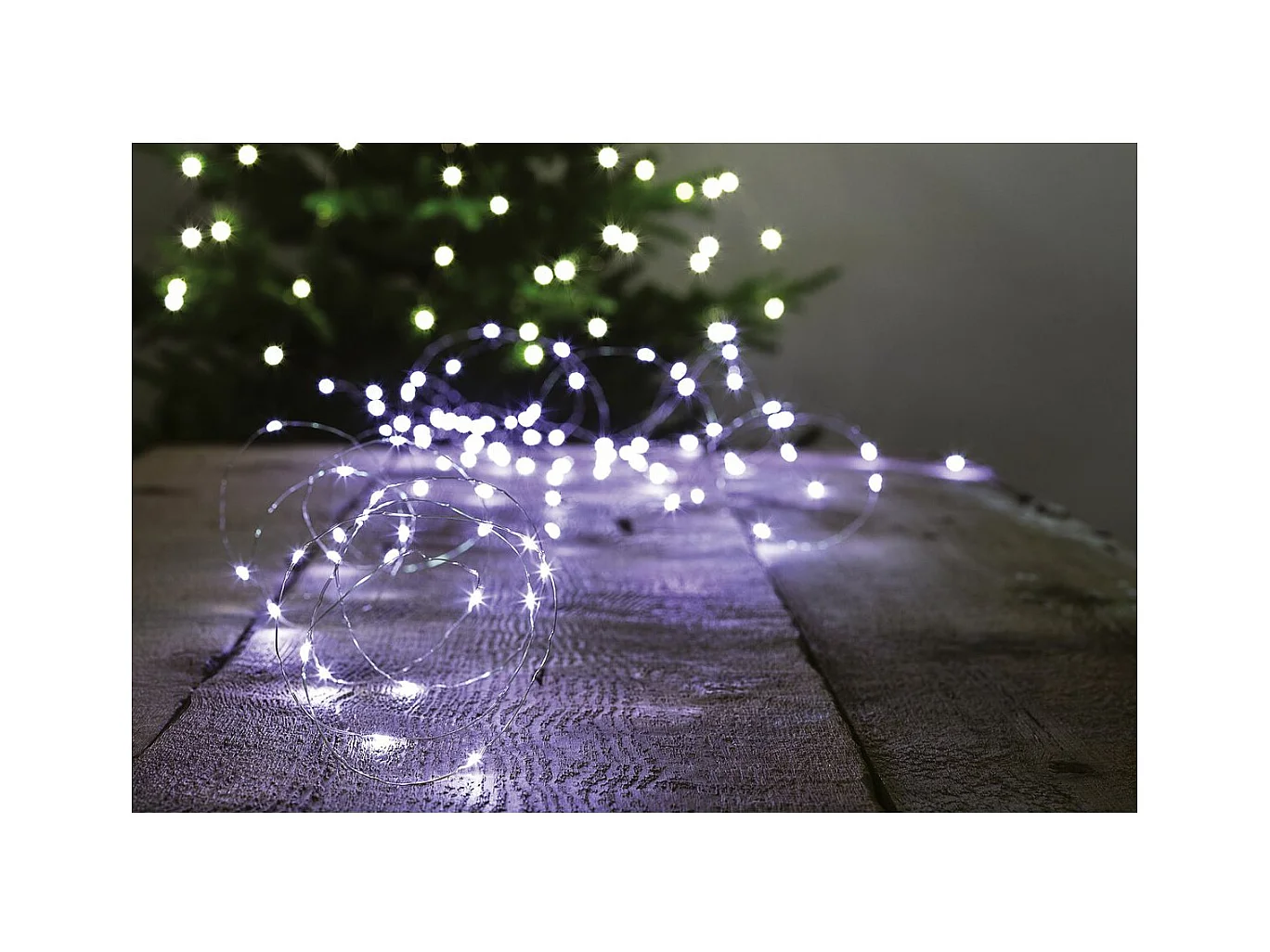 Guirlande Lumineuse Extérieur 20 m 200 MicroLED Multicolore 8 jeux de lumière