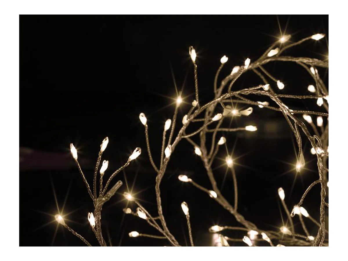 Guirlande lumineuse Boa 10 m 800 MicroLED Blanc chaud 8 Jeux de lumière