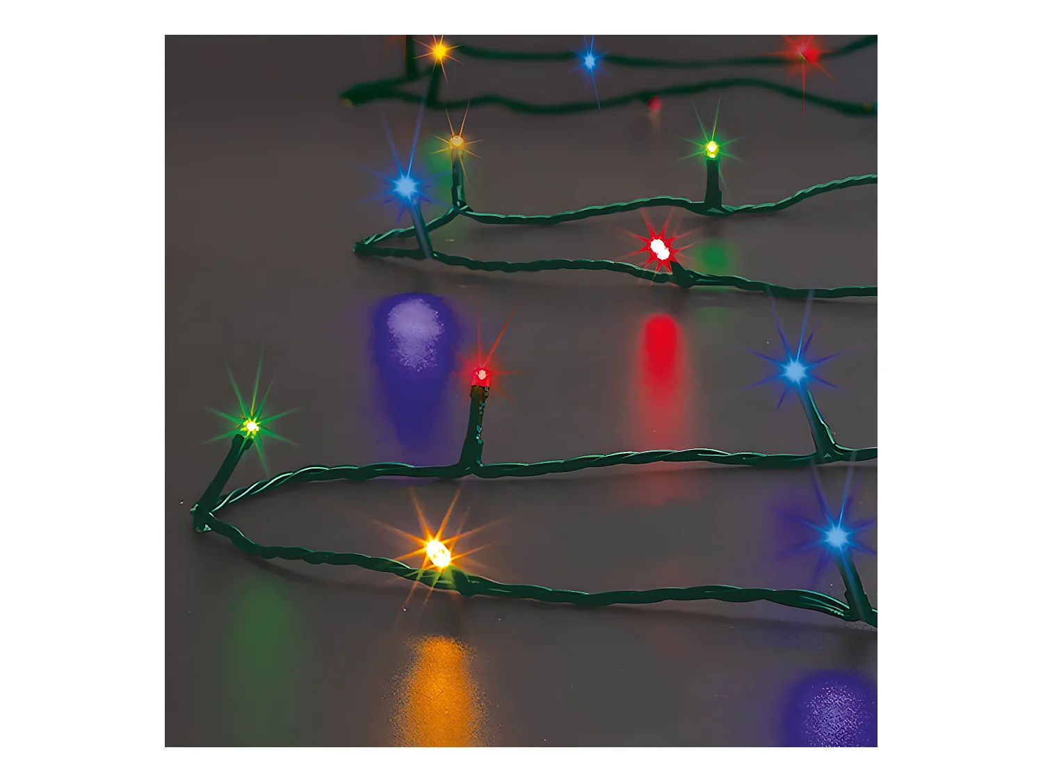 Guirlande Lumineuse Extérieur 32 m 320 LED Multicolore 8 jeux de lumière