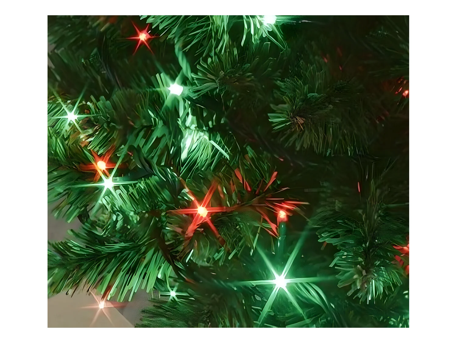 Guirlande Lumineuse Extérieur 30 m 300 LED Rouge et Vert 8 jeux de lumière