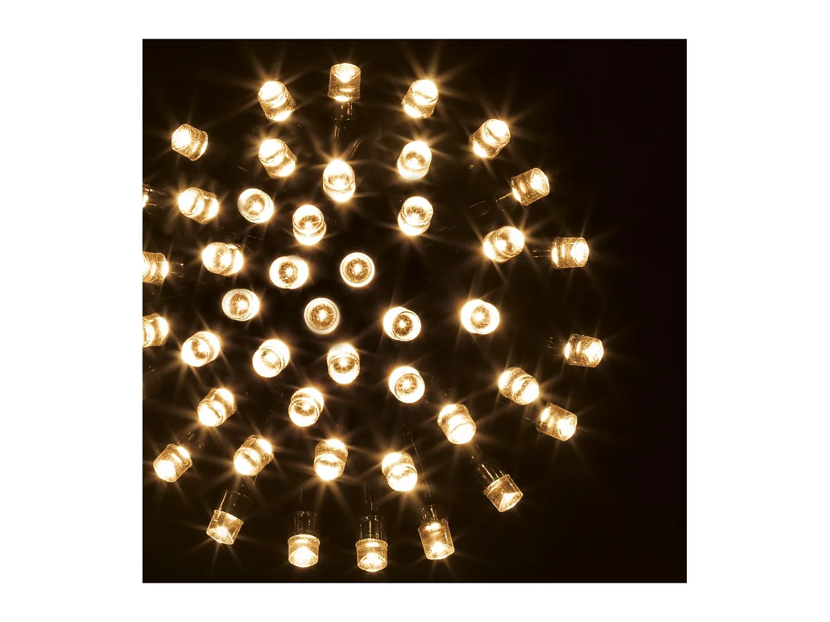 Guirlande Lumineuse Intérieure & Extérieure 32 m 320 LED Blanc chaud 8 jeux de lumière