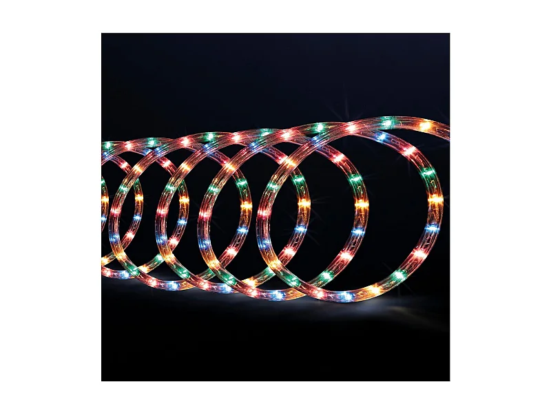 Guirlande Lumineuse Extérieur Tube 10 m 180 LED Multicolore 8 jeux de lumière