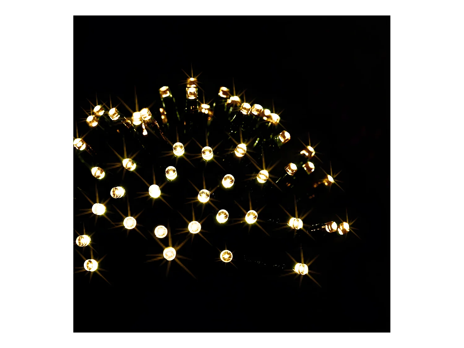 Guirlande lumineuse Extérieur programmable 7 mètres 96 LED Blanc chaud