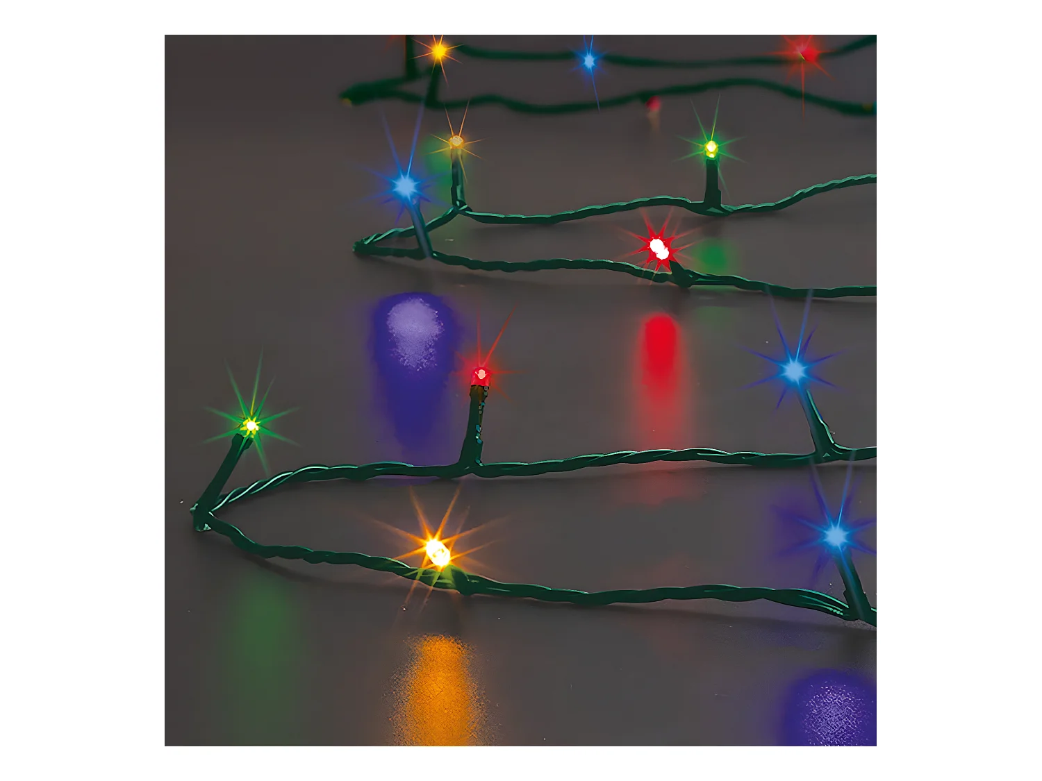 Guirlande Lumineuse Extérieur 30 m 300 LED Multicolore 8 jeux de lumière