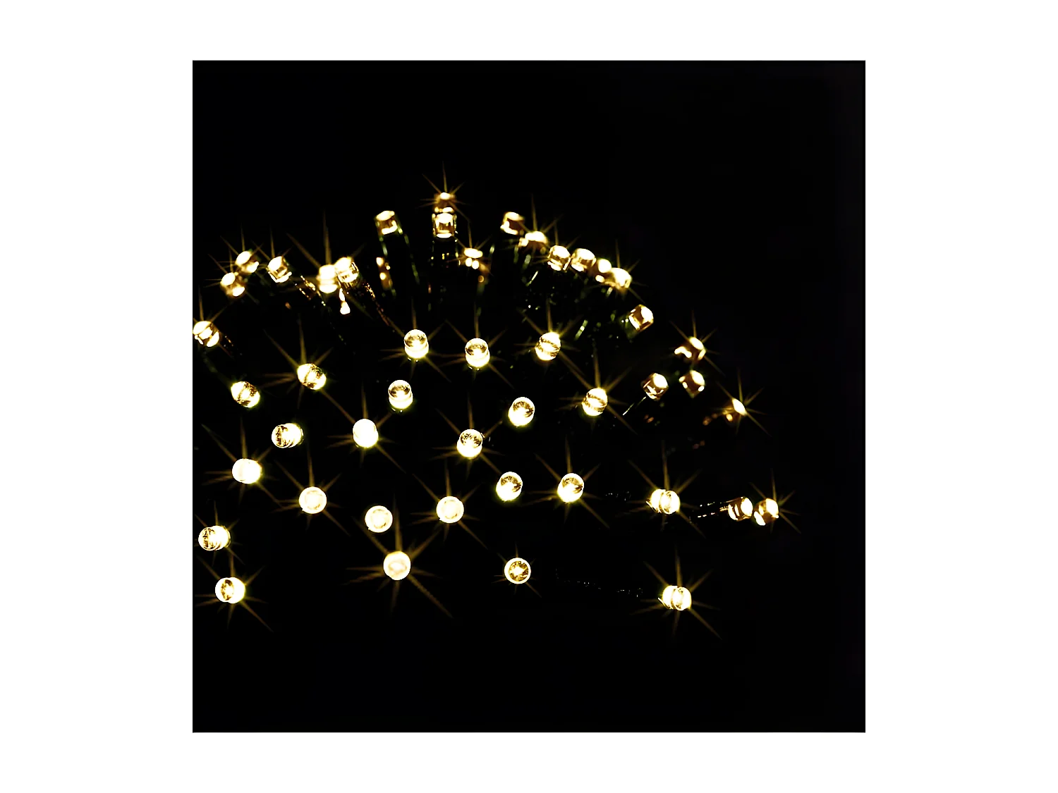 Guirlande lumineuse Extérieur programmable 14  mètres 192 LED Blanc Chaud