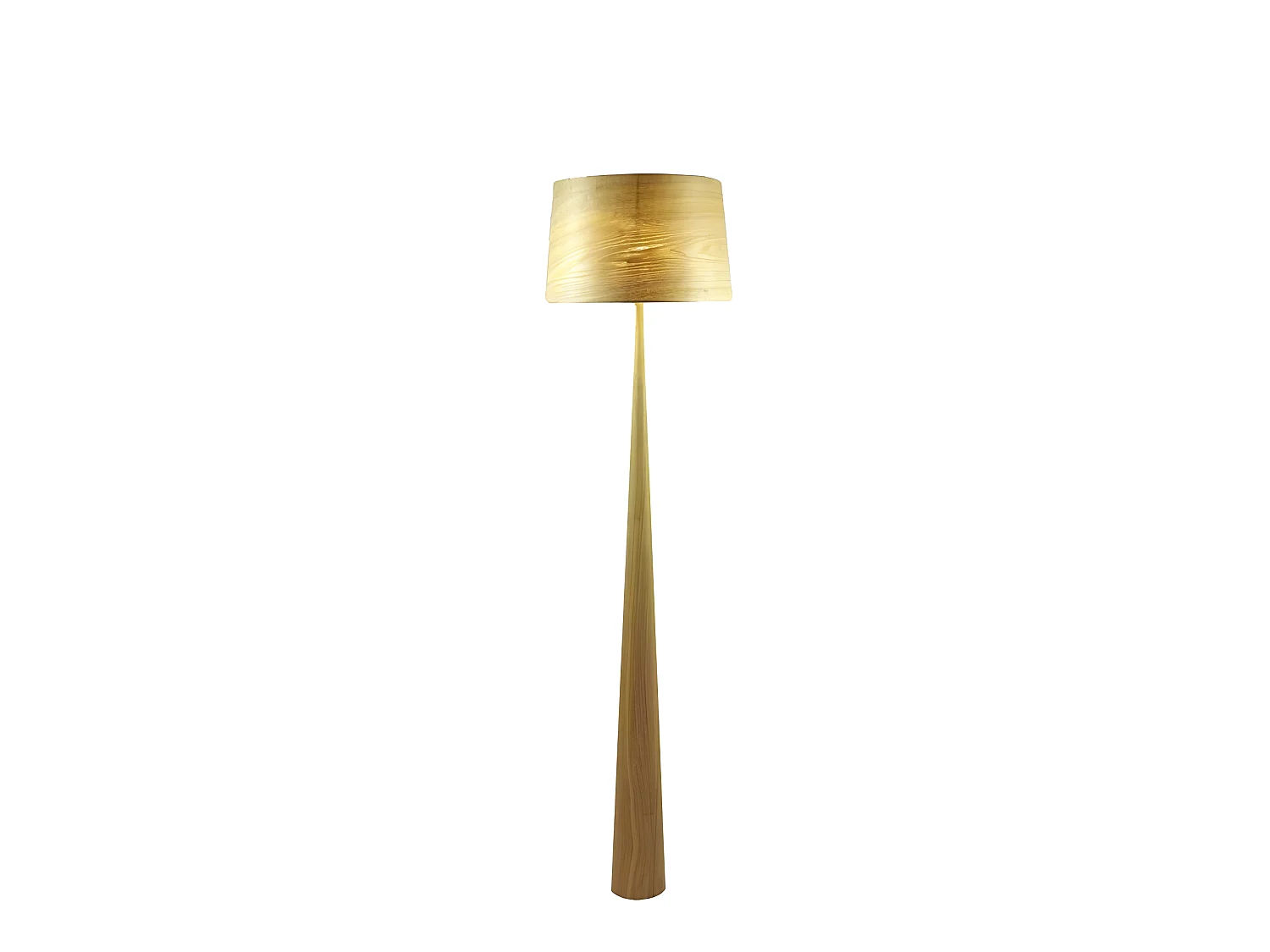 Lampadaire TOTEM LS - bois naturel - TEMAHOME